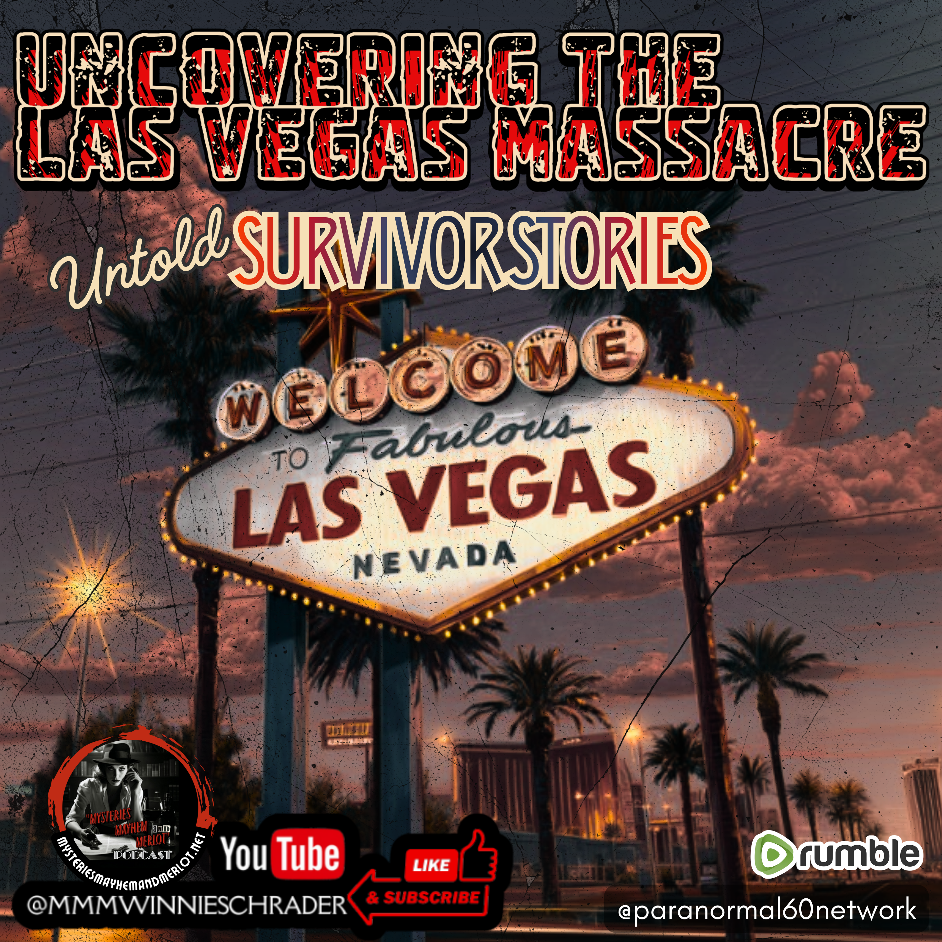 Uncovering the Las Vegas Massacre with Mark Gray - Mysteries, Mayhem & Merlot