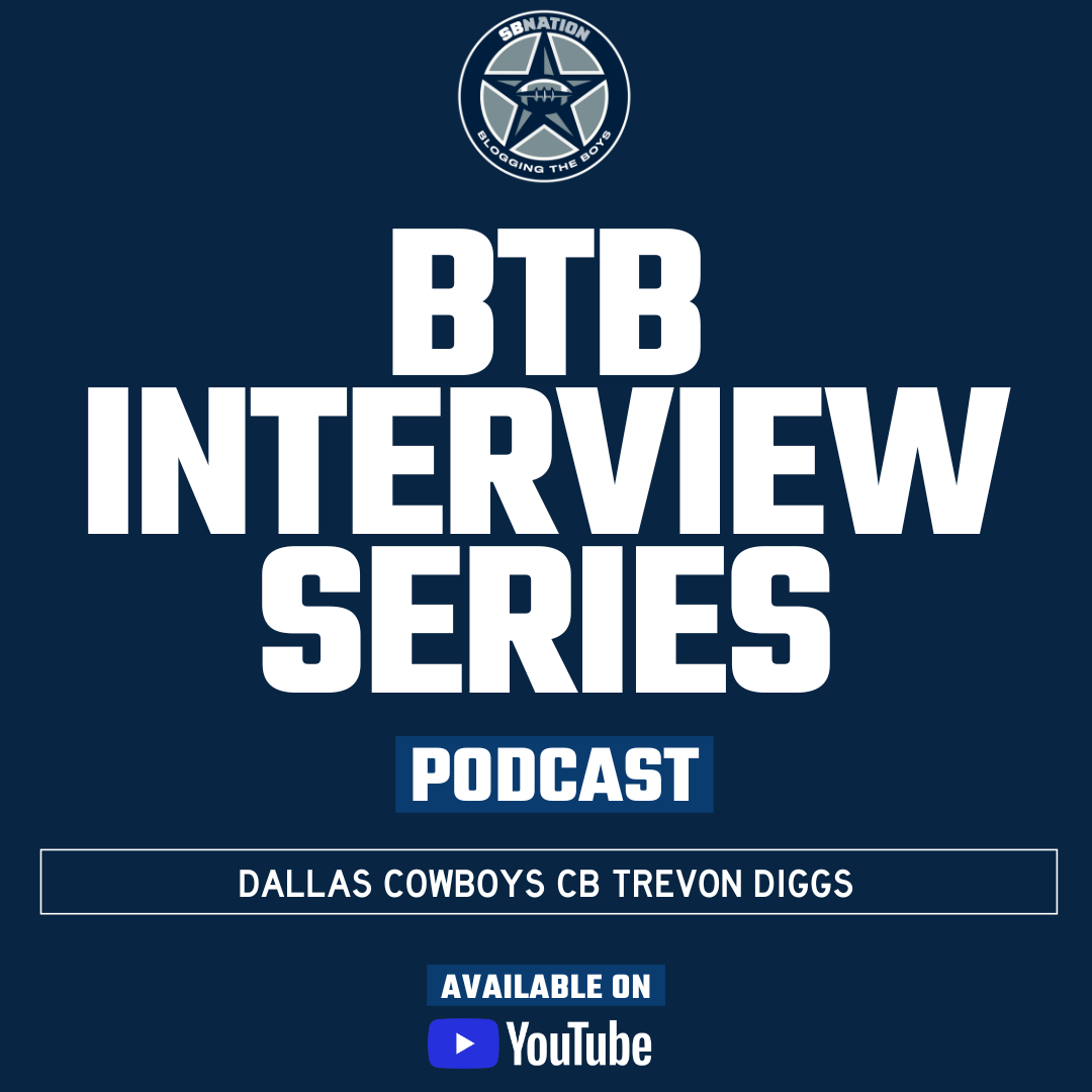 BTB Interview Series: Dallas Cowboys CB Trevon Diggs episode artwork