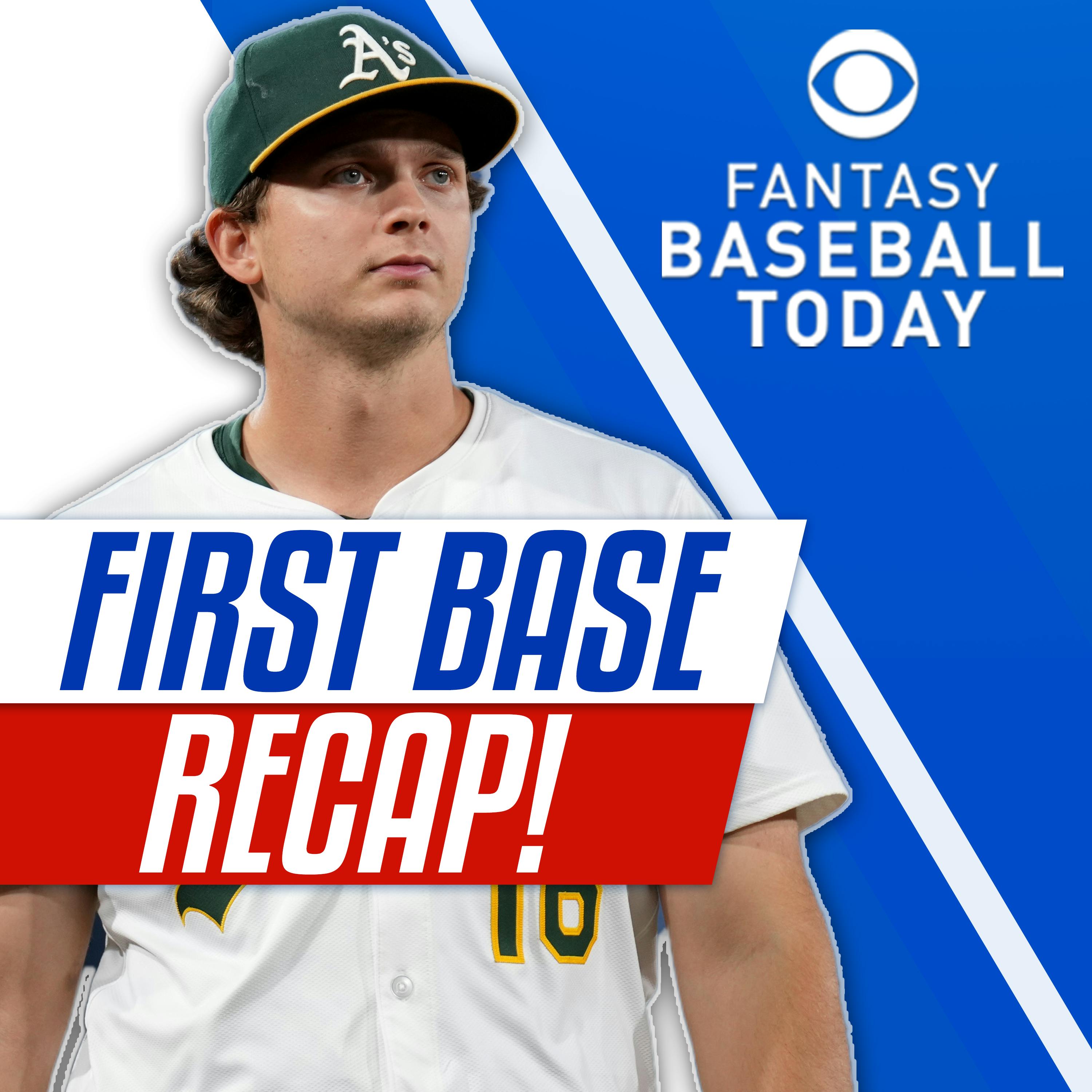 2025 First Base Recap! Preseason ADP, Top-12 Finishers & More! (10/21 Fantasy Baseball Podcast)