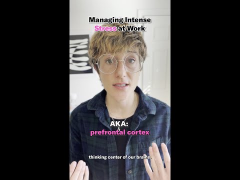 Managing Intense Stress at Work episode artwork