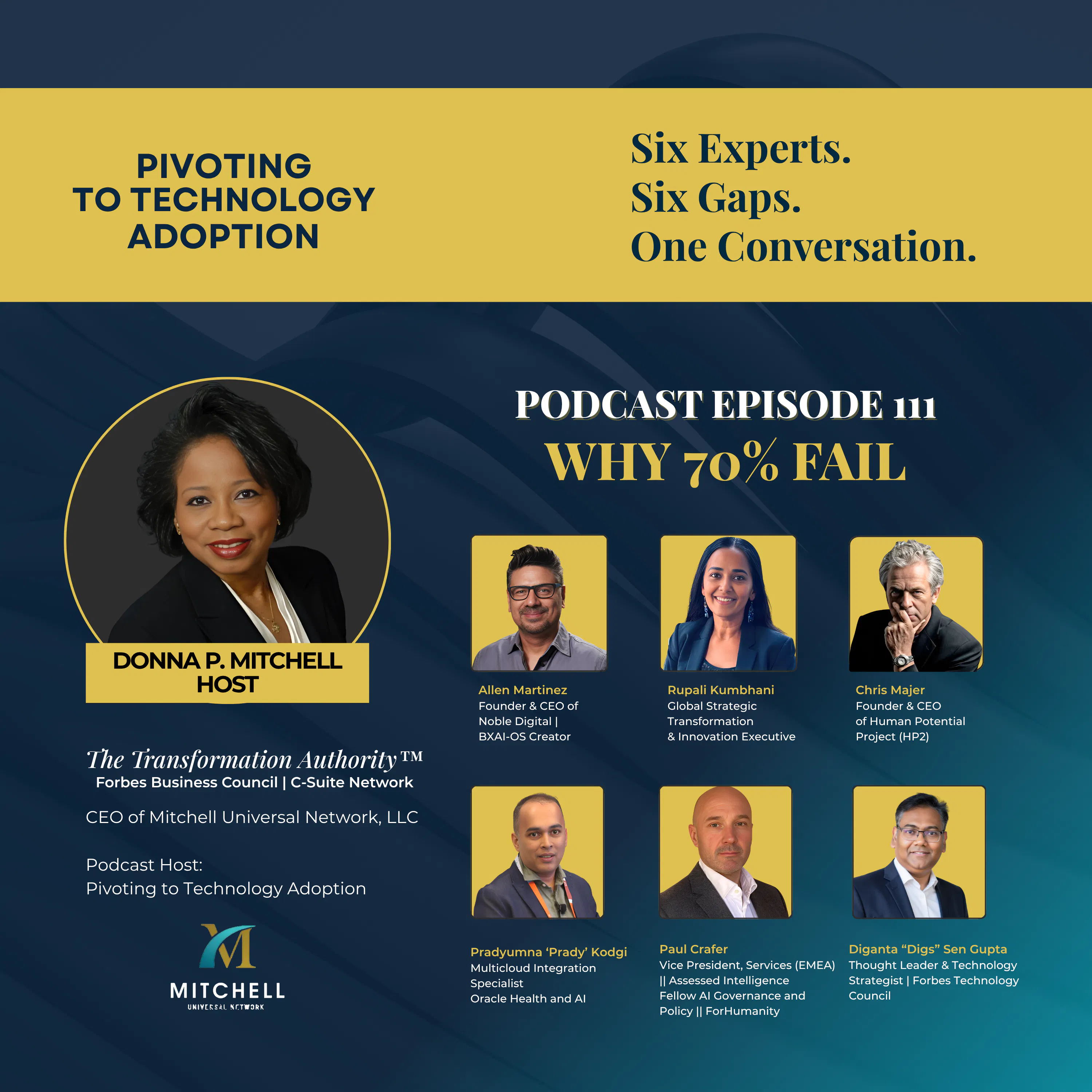 Why 70% Fail — Six Experts Expose the Gaps episode artwork