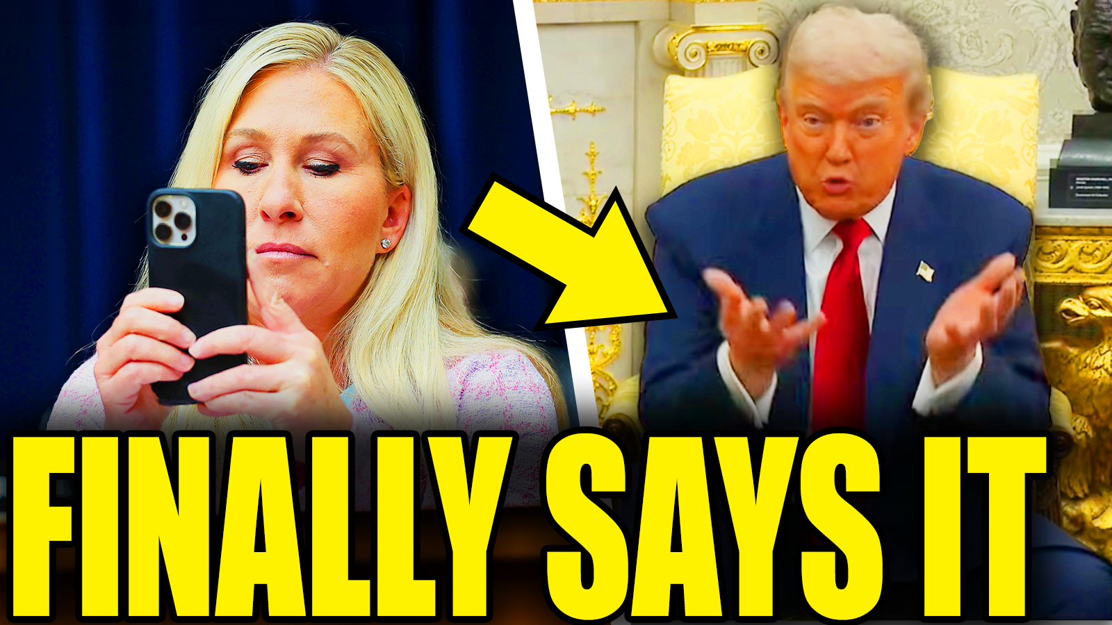 Trump Attacks Marjorie As She Finally Admits It's All Over episode artwork