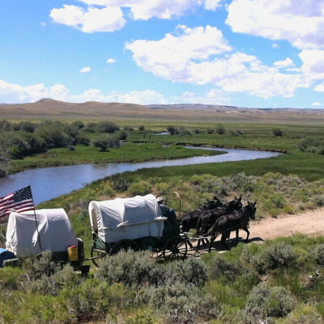 Crossing the Oregon Trail in an Authentic Covered Wagon with Author Rinker Buck