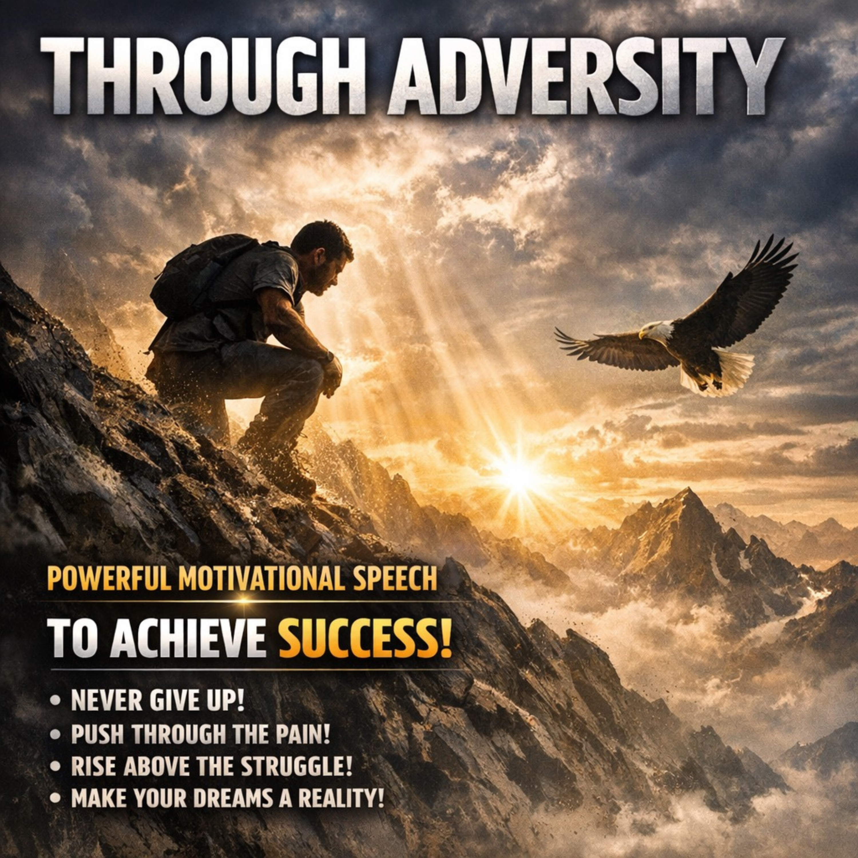 THROUGH ADVERSITY - Powerful Motivational Speech To Achieve Success!