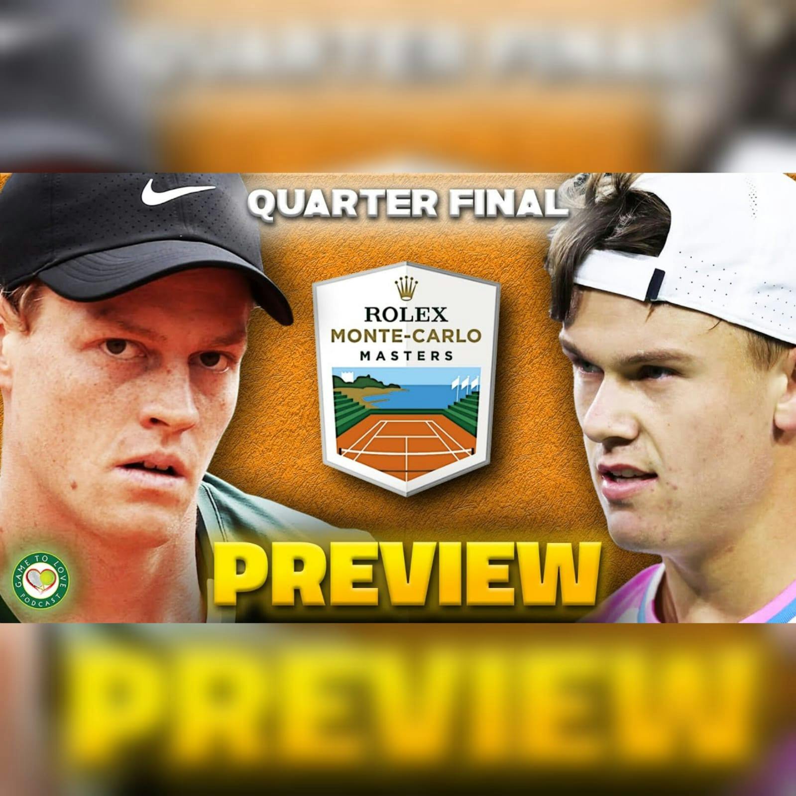 Sinner vs Rune | Monte Carlo 2024 Quarter Final | Preview & Prediction
