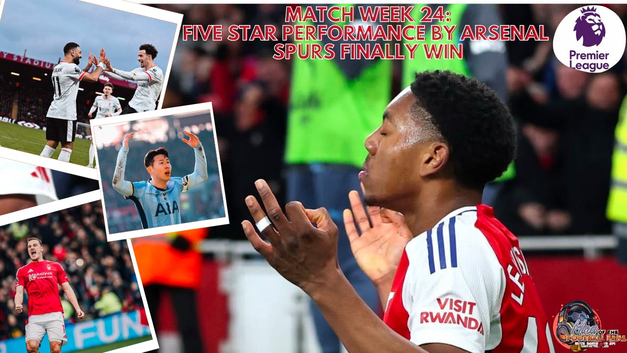 MATCH WEEK 24 - ARSENAL HUMBLE MANCHESTER CITY, SPURS FINALLY WIN, RASHFORD TO VILLA!! MATCH WEEK 24 - ARSENAL HUMBLE MANCHESTER CITY, SPURS FINALLY WIN, RASHFORD TO VILLA!!