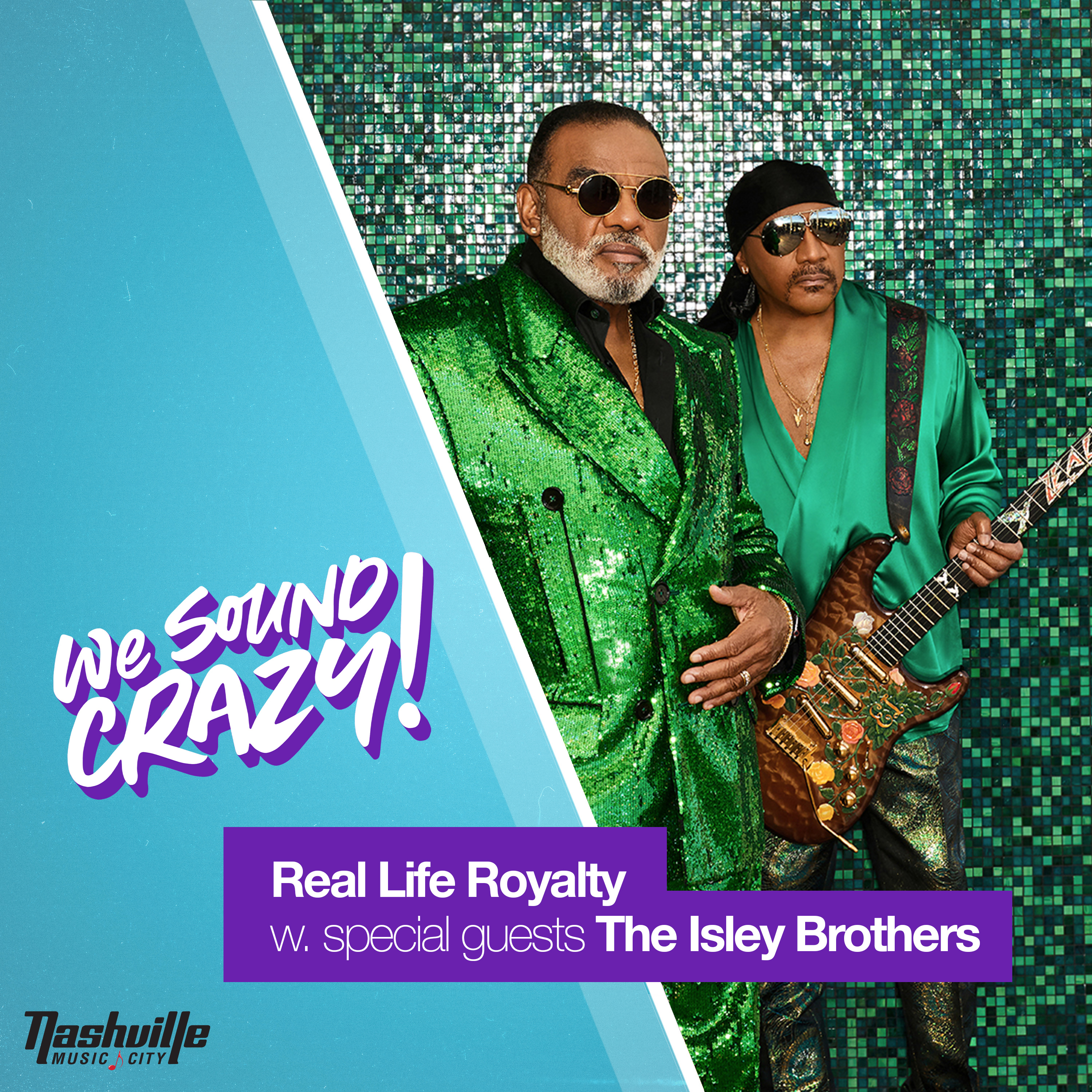 Real Life Royalty w. special guests The Isley Brothers episode artwork