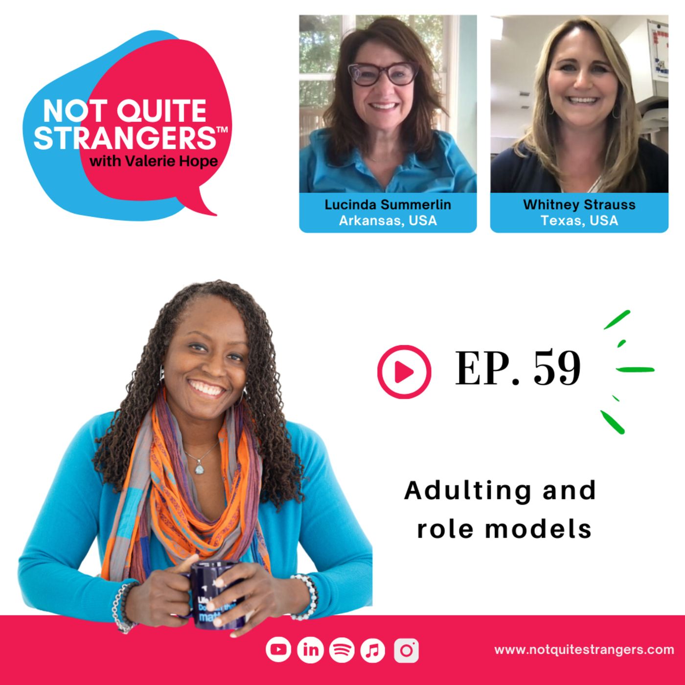 Adulting and Making Friends at Work | Ep. 59 NQS | Valerie Hope episode artwork