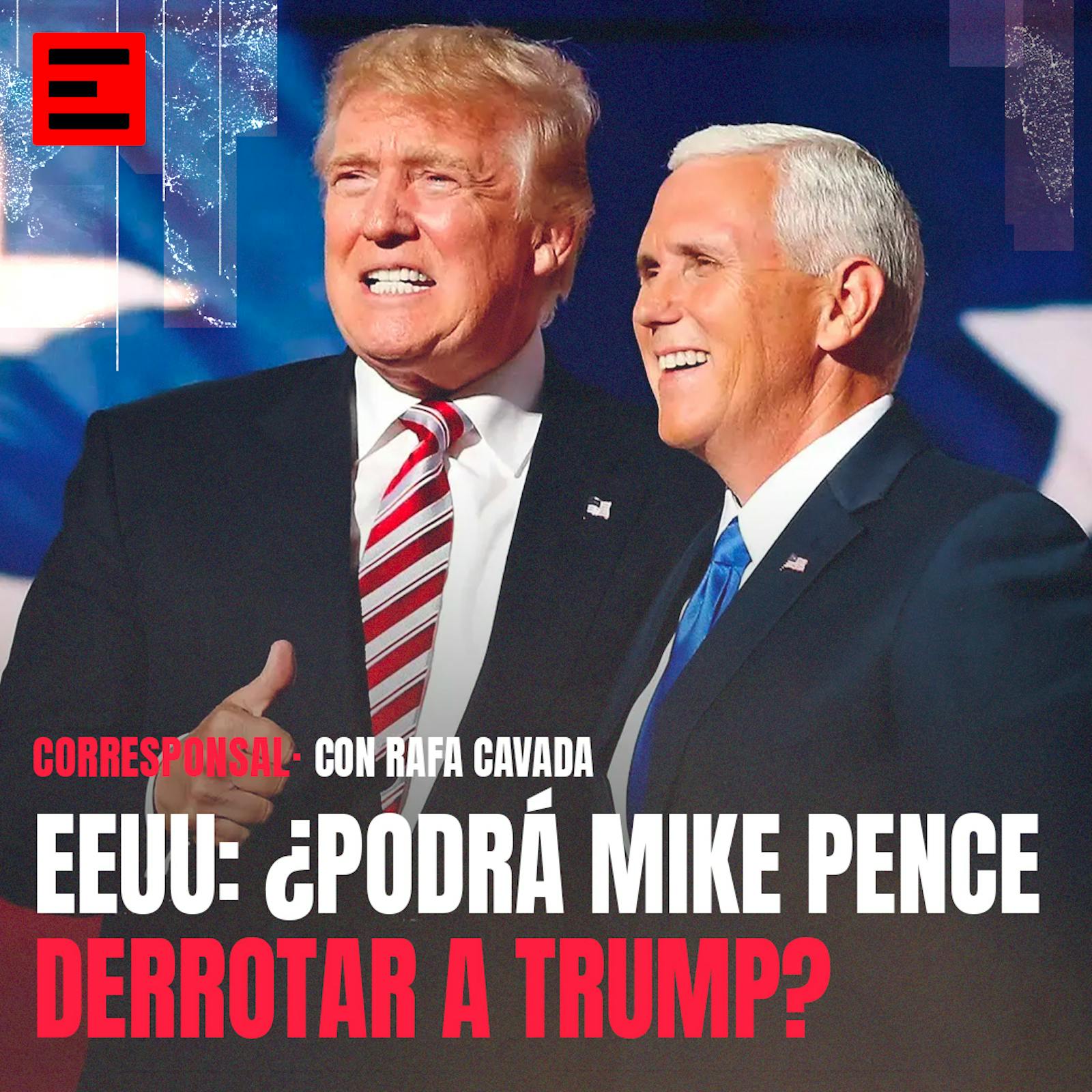 ¿Podrá Mike Pence derrotar a Trump?