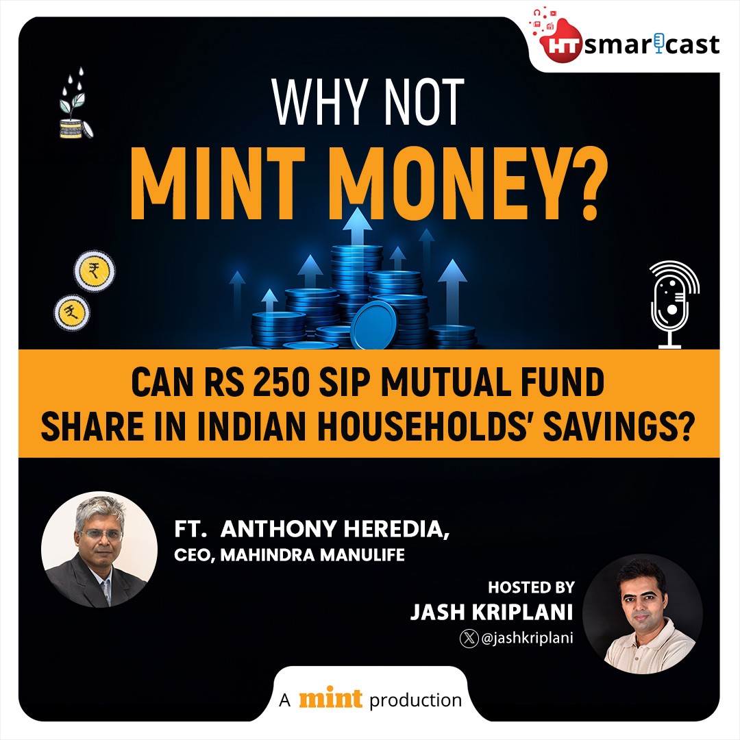 Can Rs 250 SIP mutual fund share in Indian households' savings?