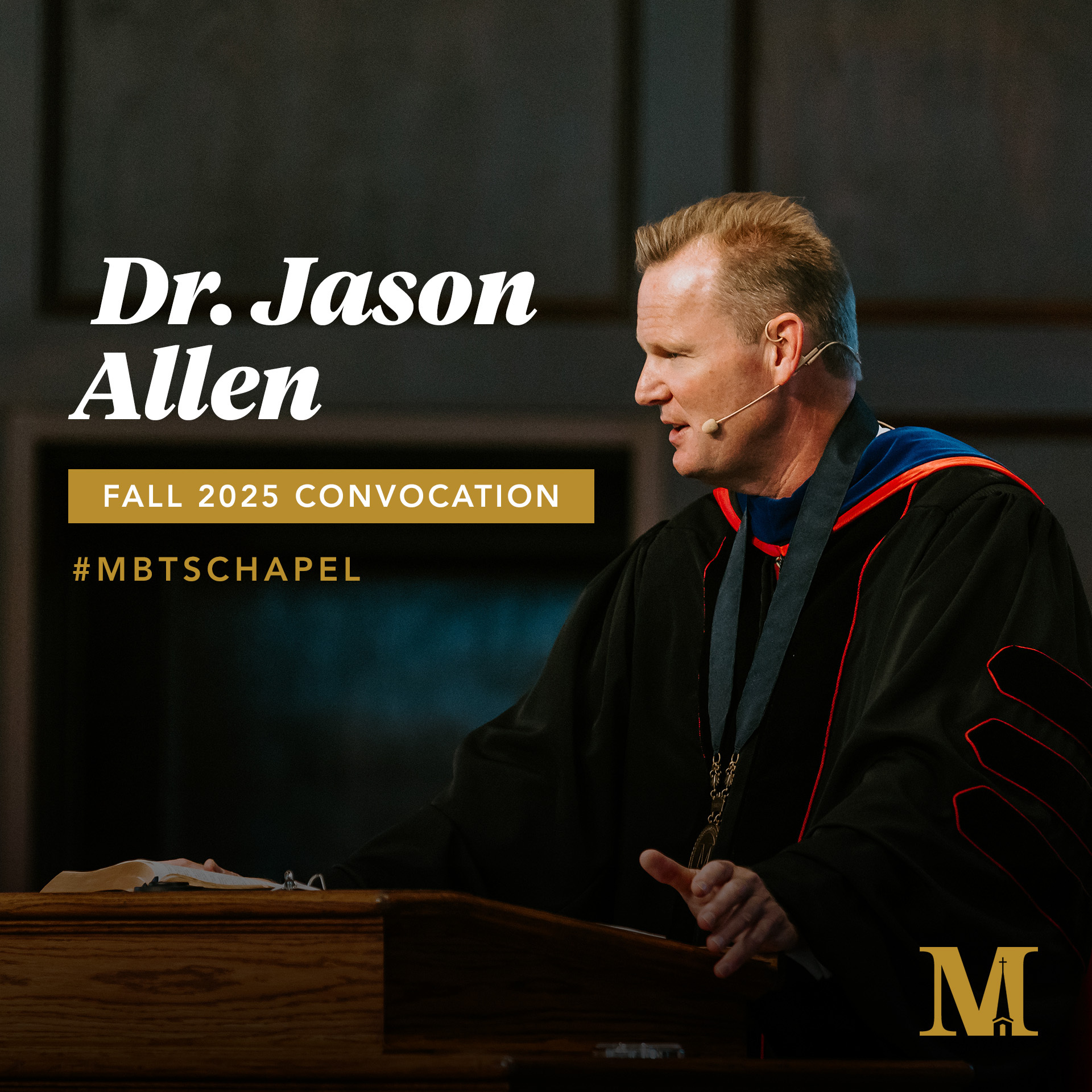 Chapel with Jason Allen - August 26, 2025