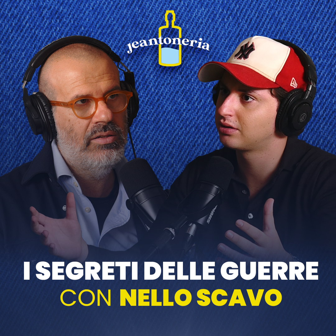 I SEGRETI DELLE GUERRE: DA GAZA ALL'UCRAINA con NELLO SCAVO - EP.84 Jeantoneria Podcast