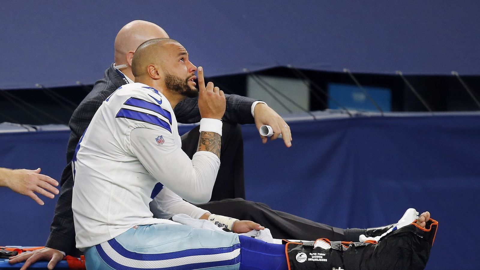 The Dallas Cowboys have lost starting QB Dak Prescott. Now what? episode artwork