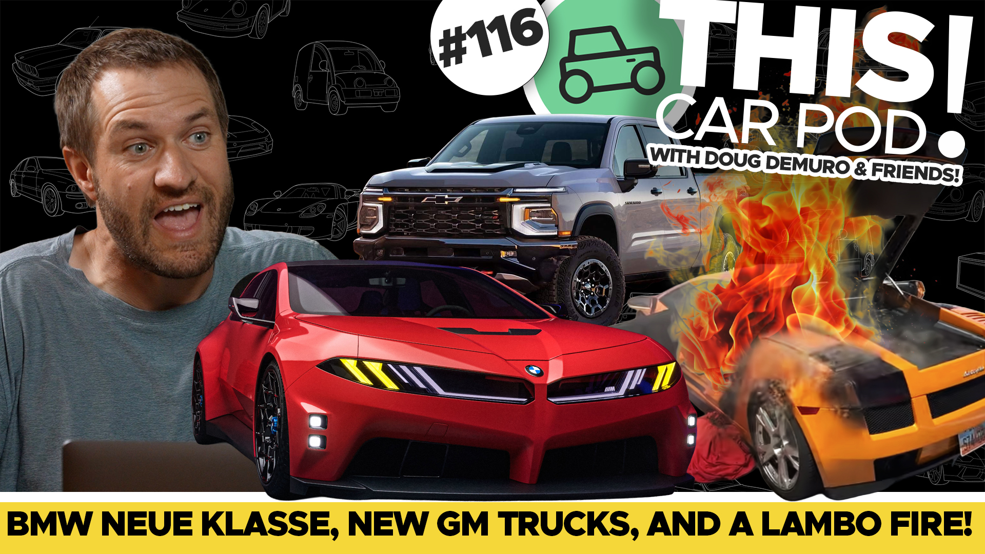 The New BMW M, Porsche Denies Electric 911! Stradman's Lamborghini Catches Fire!