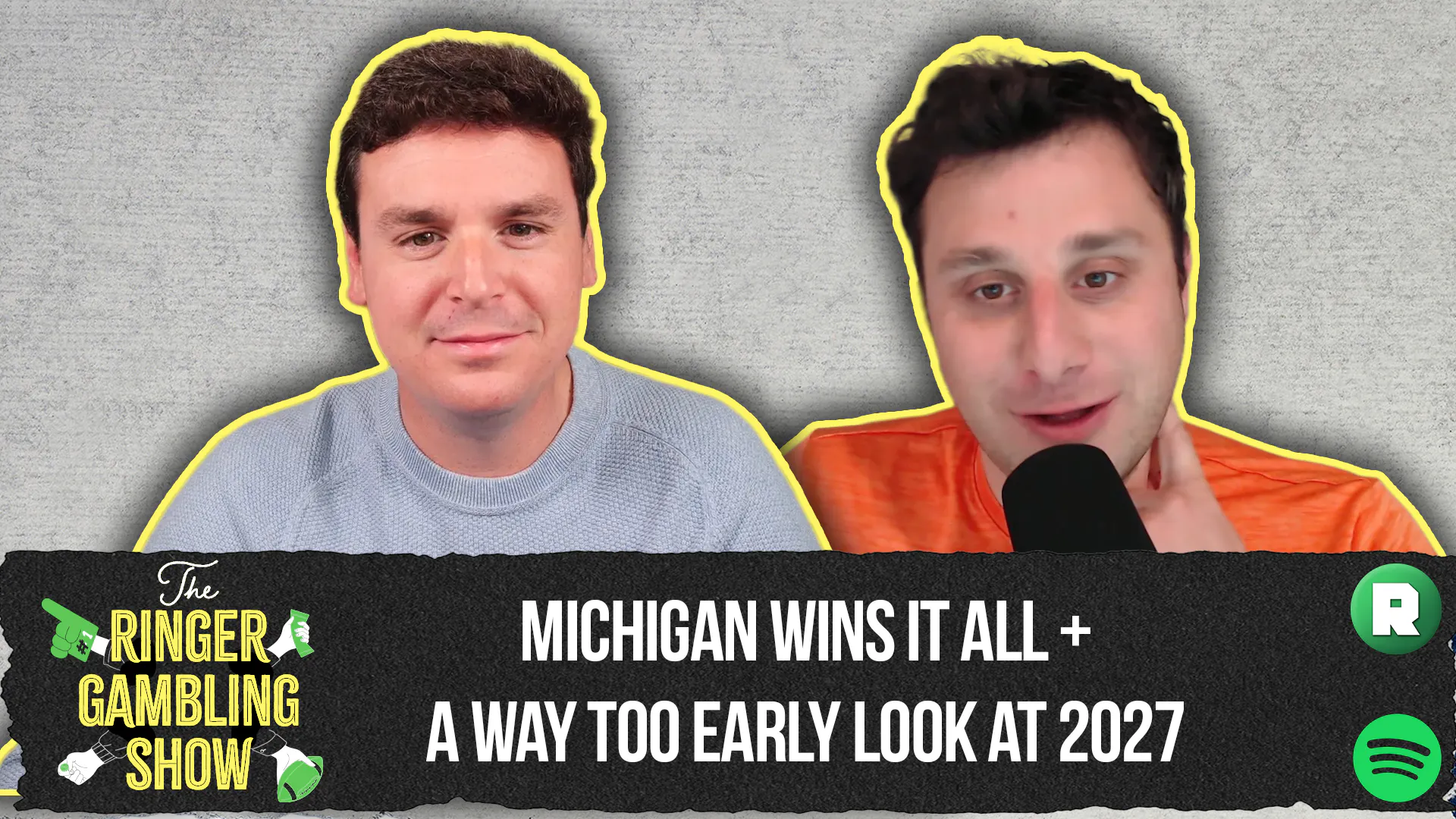 Michigan Wins It All, Plus a Way-Too-Early Look at 2027 | The Ringer Gambling Show episode artwork