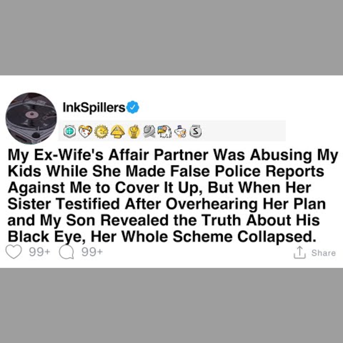 Ex-Wife's Partner Abused Kids While She Filed False Police Reports