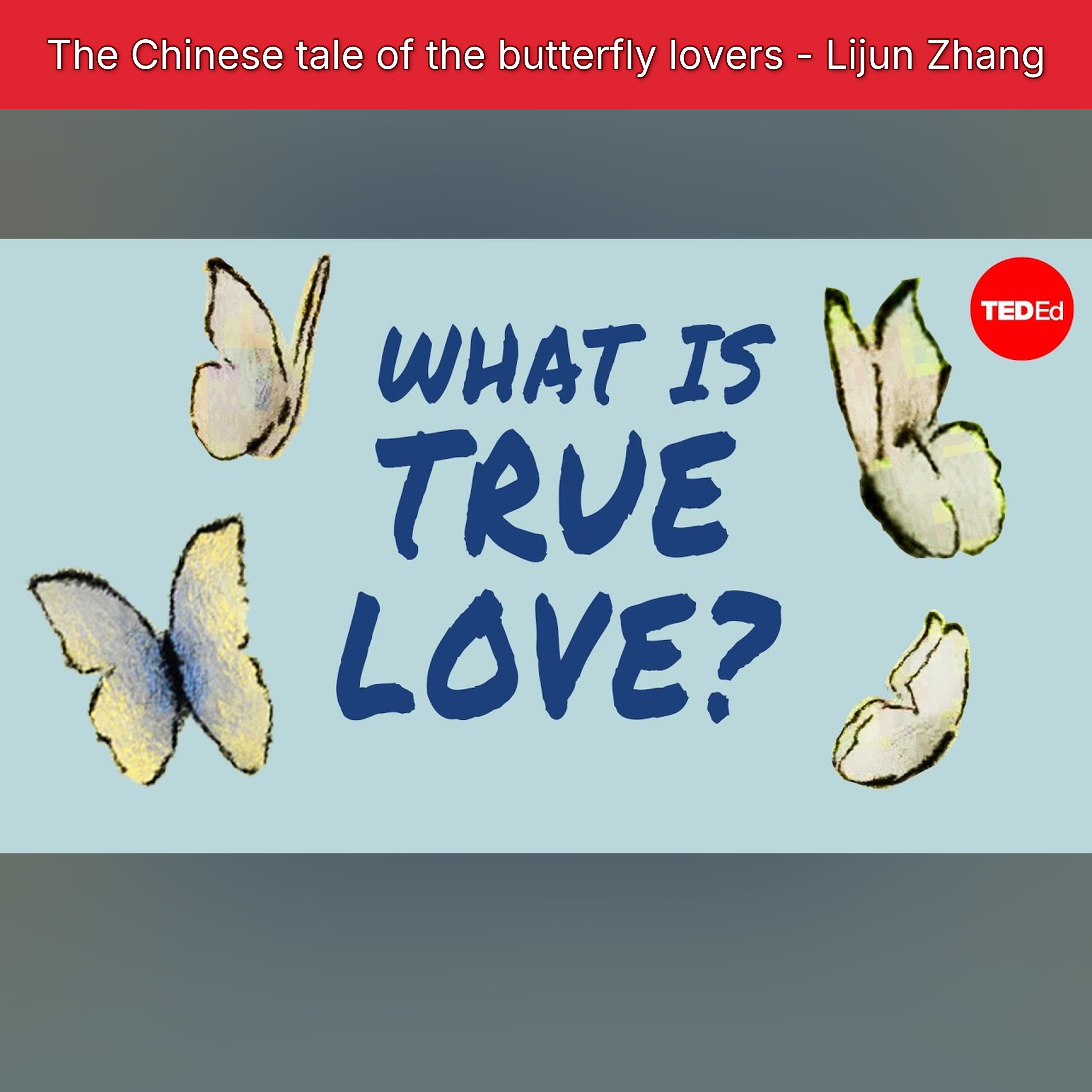 The Chinese tale of the butterfly lovers - Lijun Zhang episode artwork