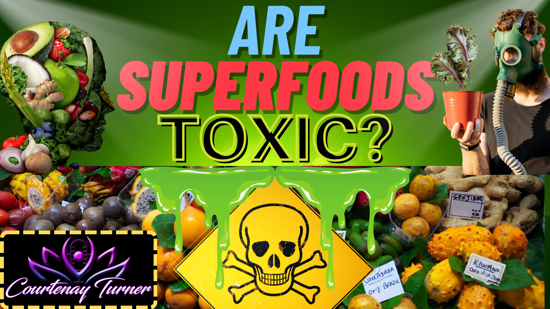 Ep.355: Are Superfoods Toxic? w/ Kathleen Ellis | The Courtenay Turner Podcast