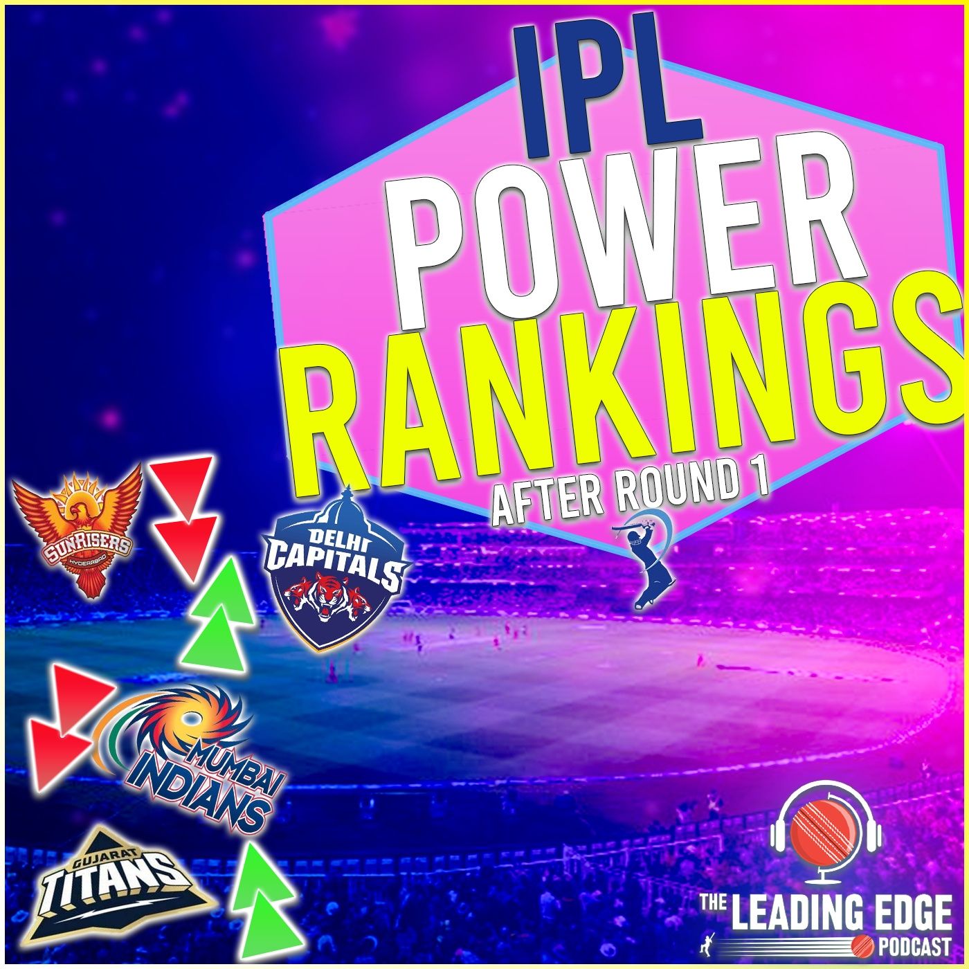 IPL ROUND 1 POWER RANKINGS 2022 episode artwork