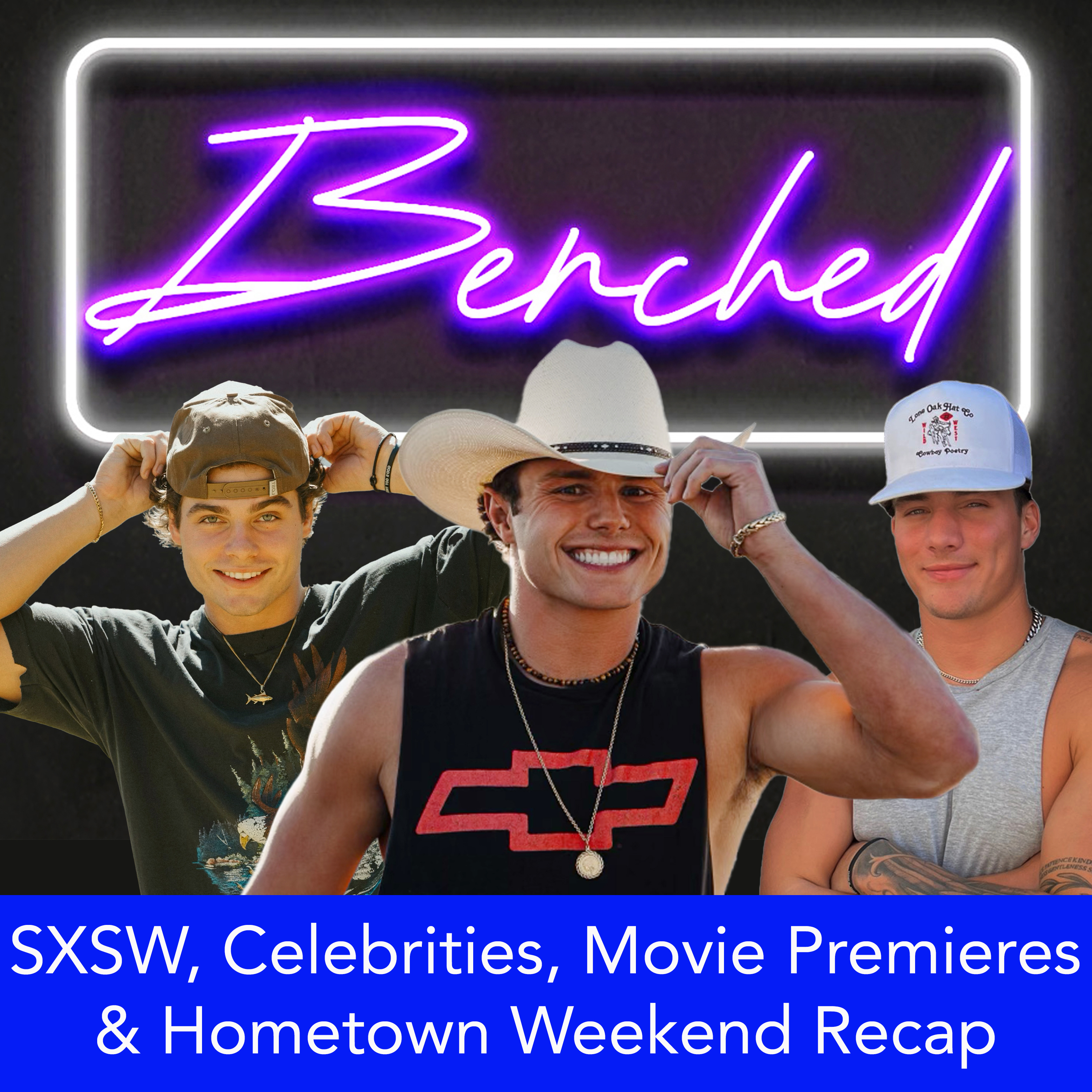 Benched with Dalton Chandler, Fisher Perry, Luke Bowman