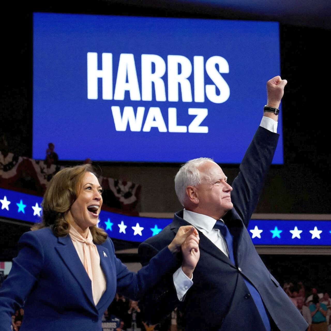 Harris Picks Walz, Presidential Race