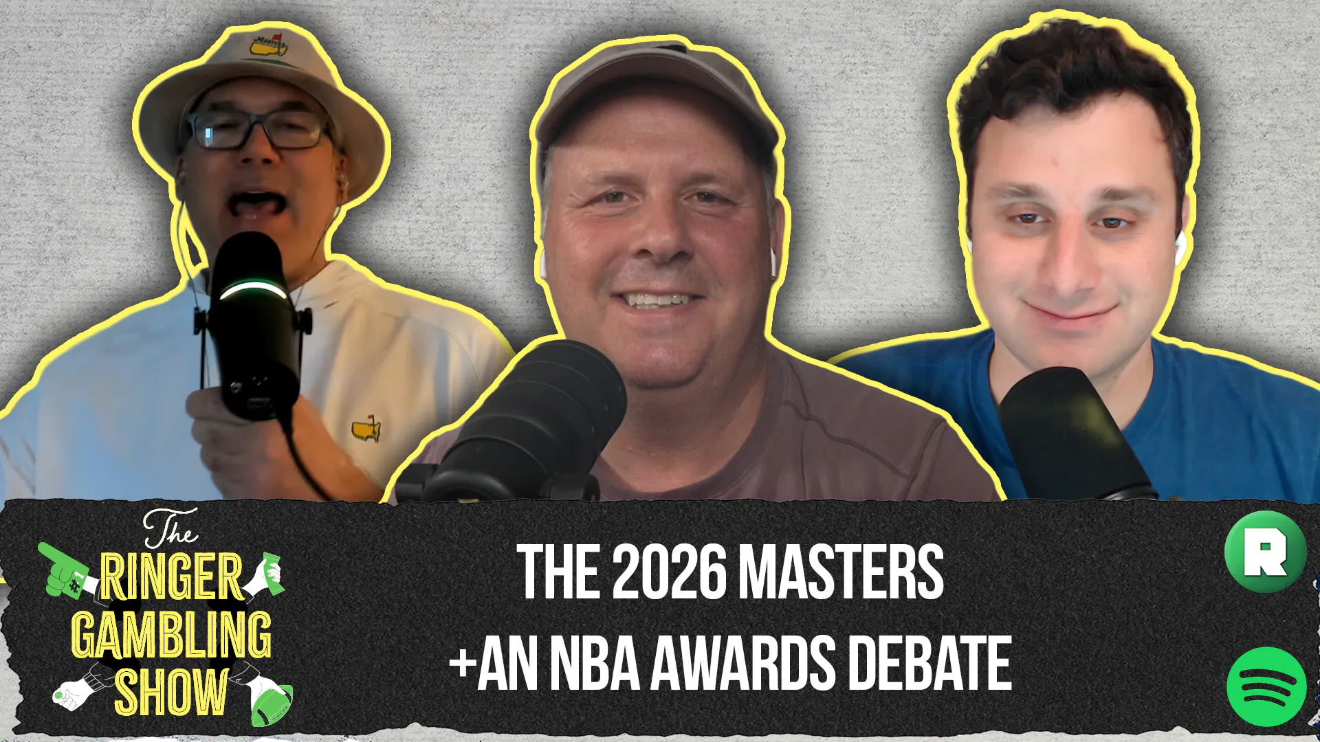 The 2026 Masters and an NBA Awards Debate | The Ringer Gambling Show episode artwork
