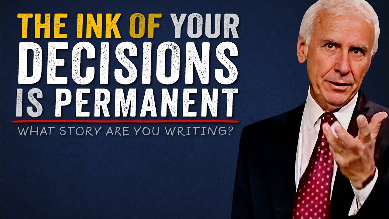 Your Decisions Are Writing Your Future in Permanent Ink | Jim Rohn Motivation