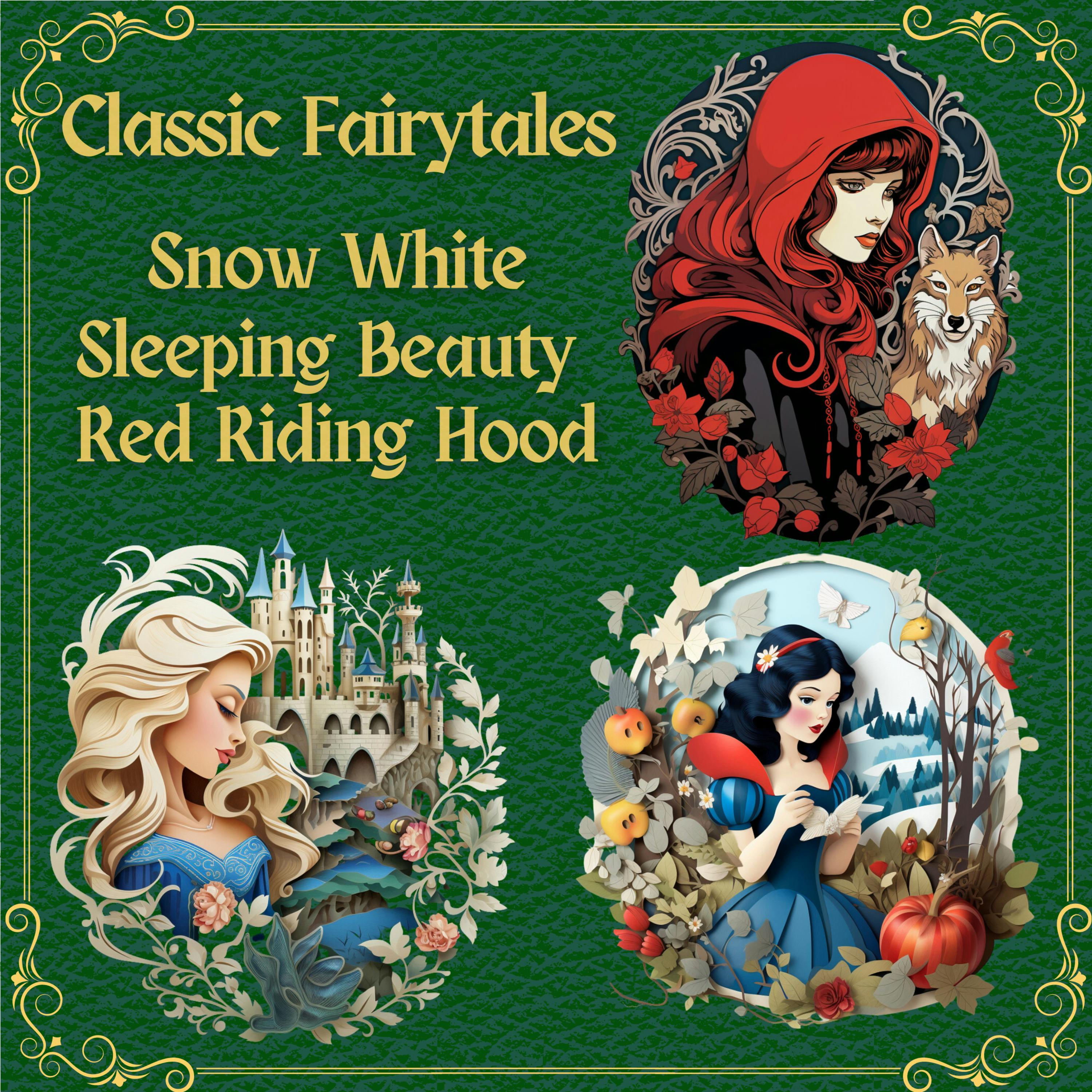 Bedtime Stories - Sleeping Beauty, Red Riding Hood and Snow White