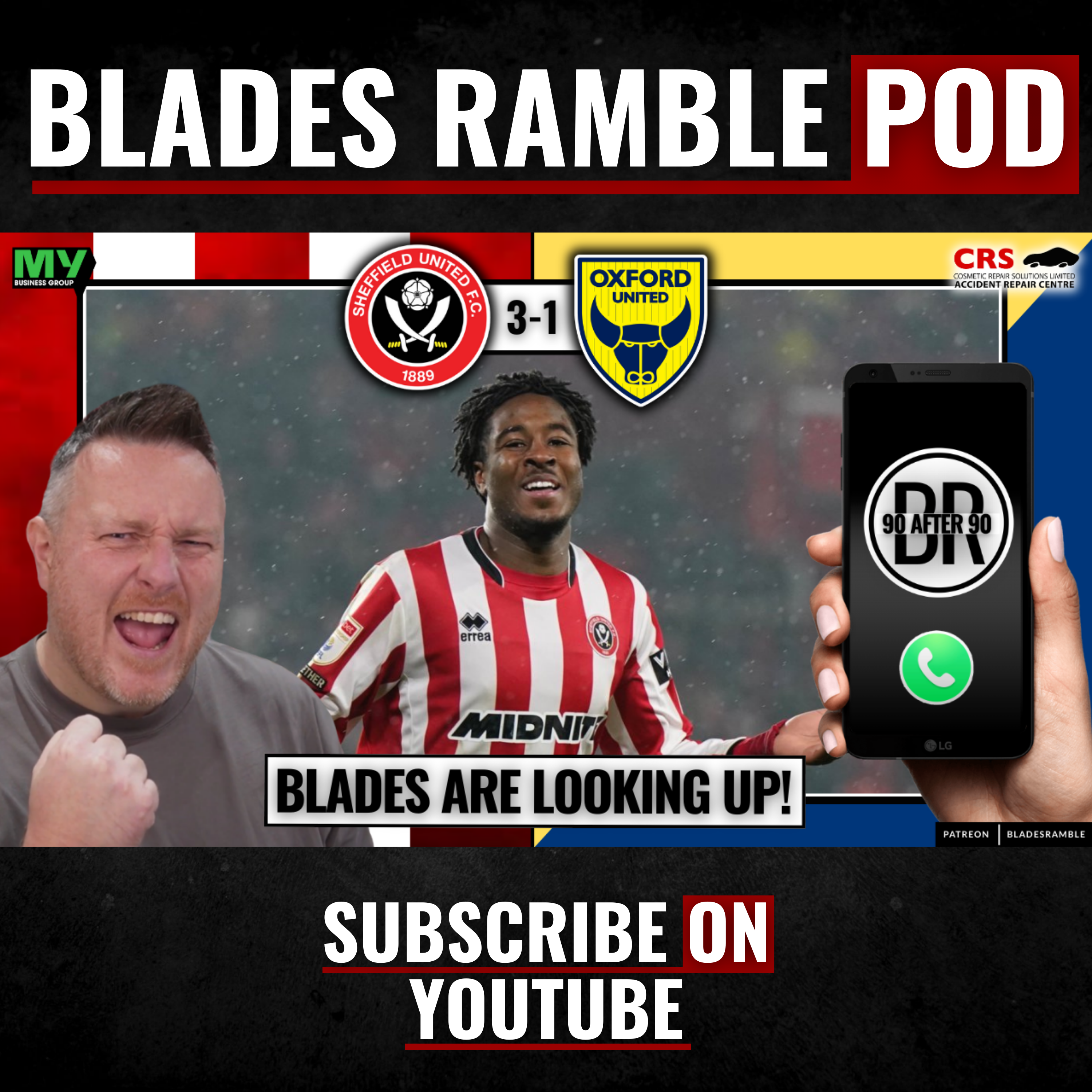 📱⚔️ 90 AFTER 90 | BLADES 3-1 OXFORD UNITED | COMFORTABLE AGAINST A POOR OXFORD SIDE ⚔️📱