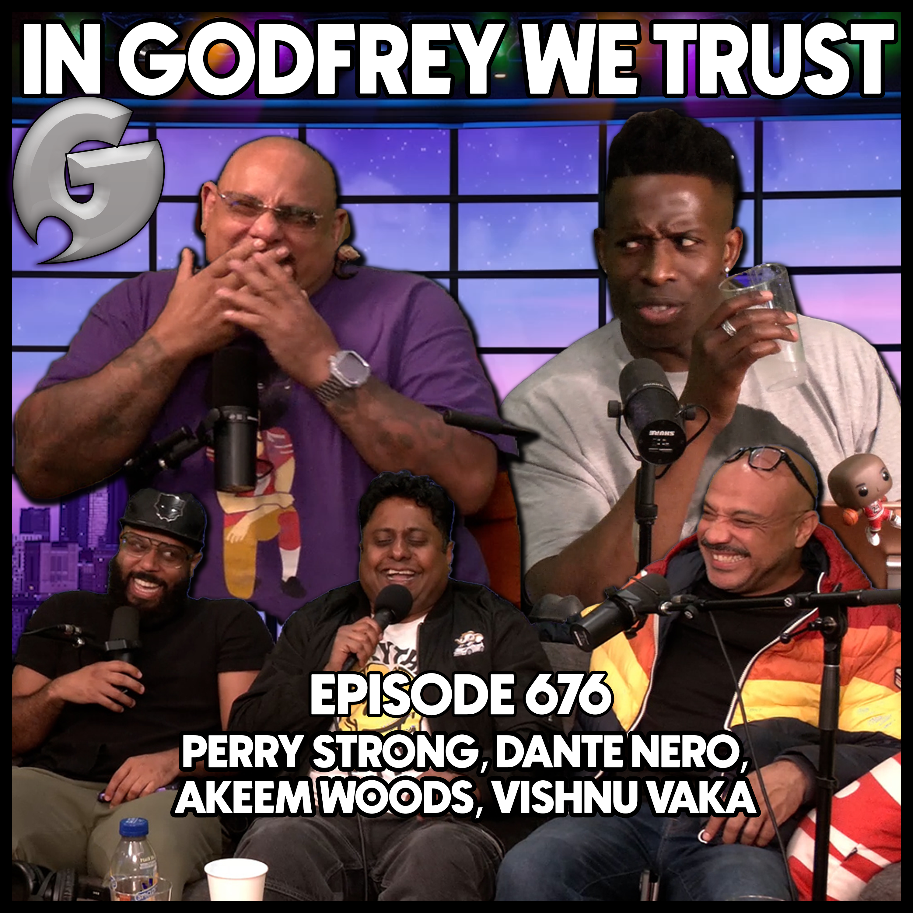 676. Dante almost had an STD commercial | Perry Strong, Dante Nero, Akeem Woods, and Vishnu Vaka