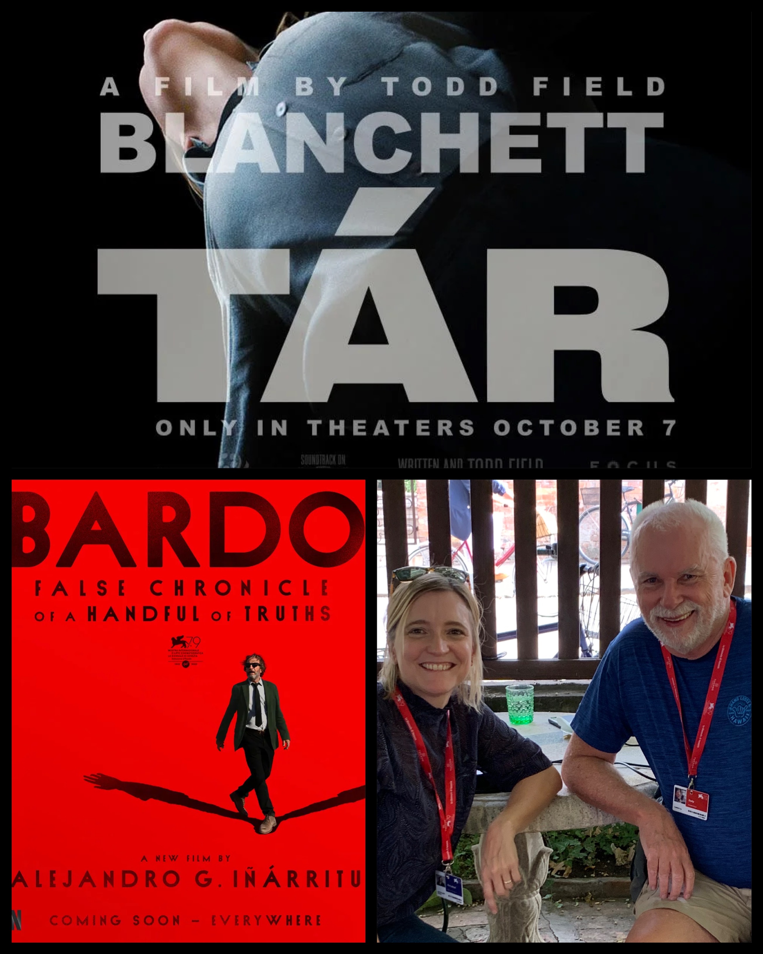 298: Venice Film Festival 2022 dispatch!  Reviews & first reactions:  'Tár' and 'Bardo'. With critic Tom O'Brien (NextBestPicture.com)