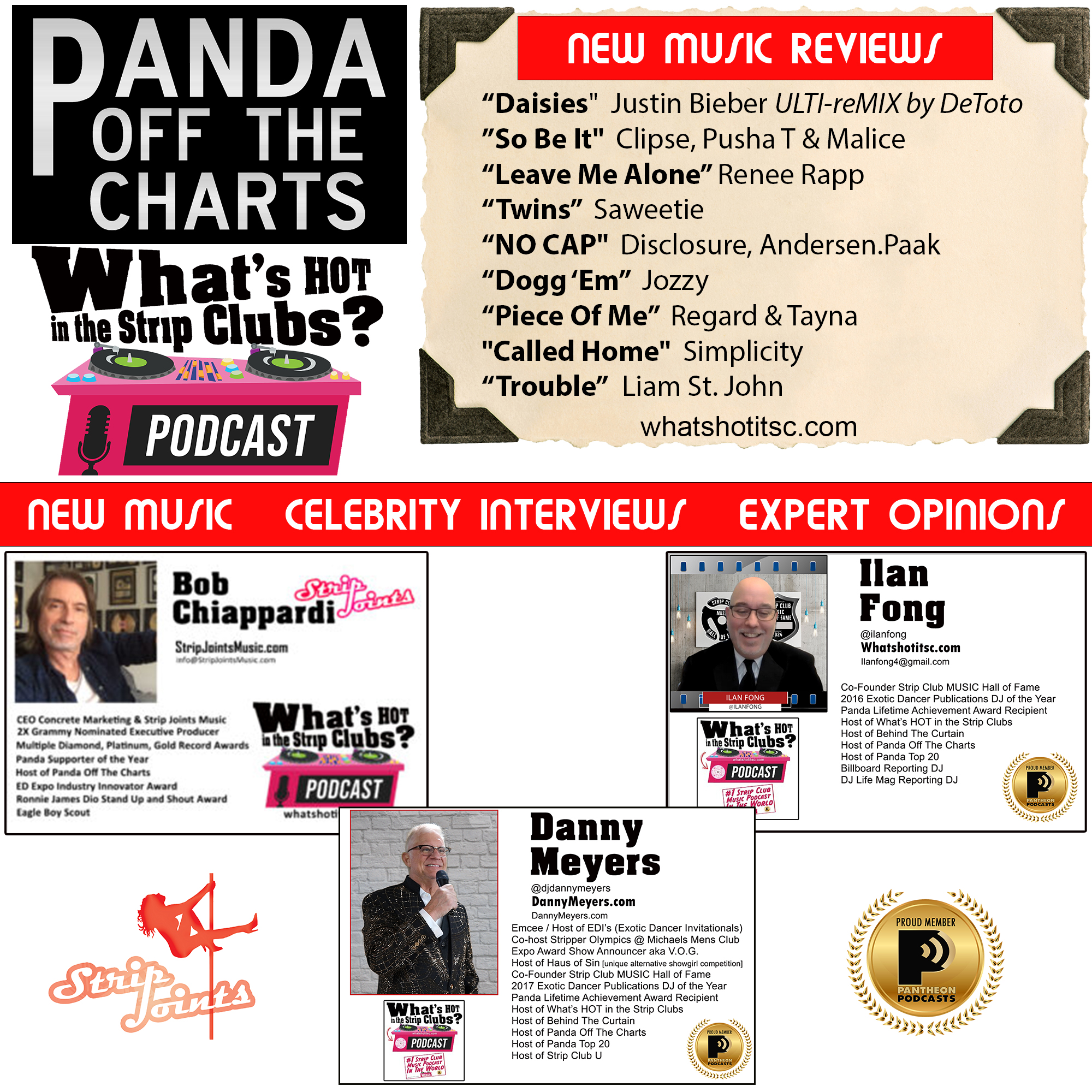 Panda Off The Charts (new music for you)