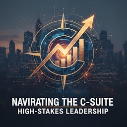 Navigating the C-Suite High-Stakes Leadership podcast artwork