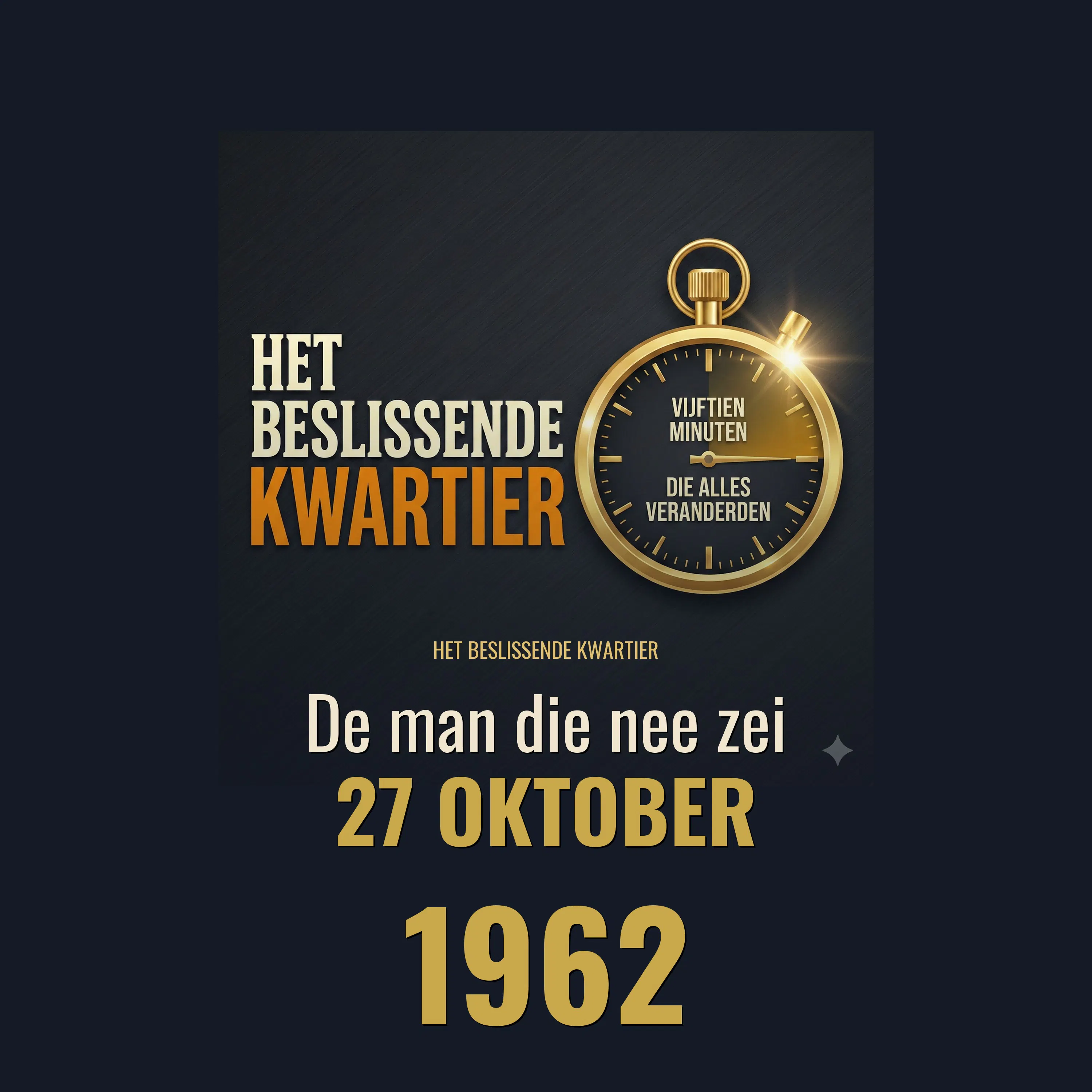 De man die nee zei episode artwork