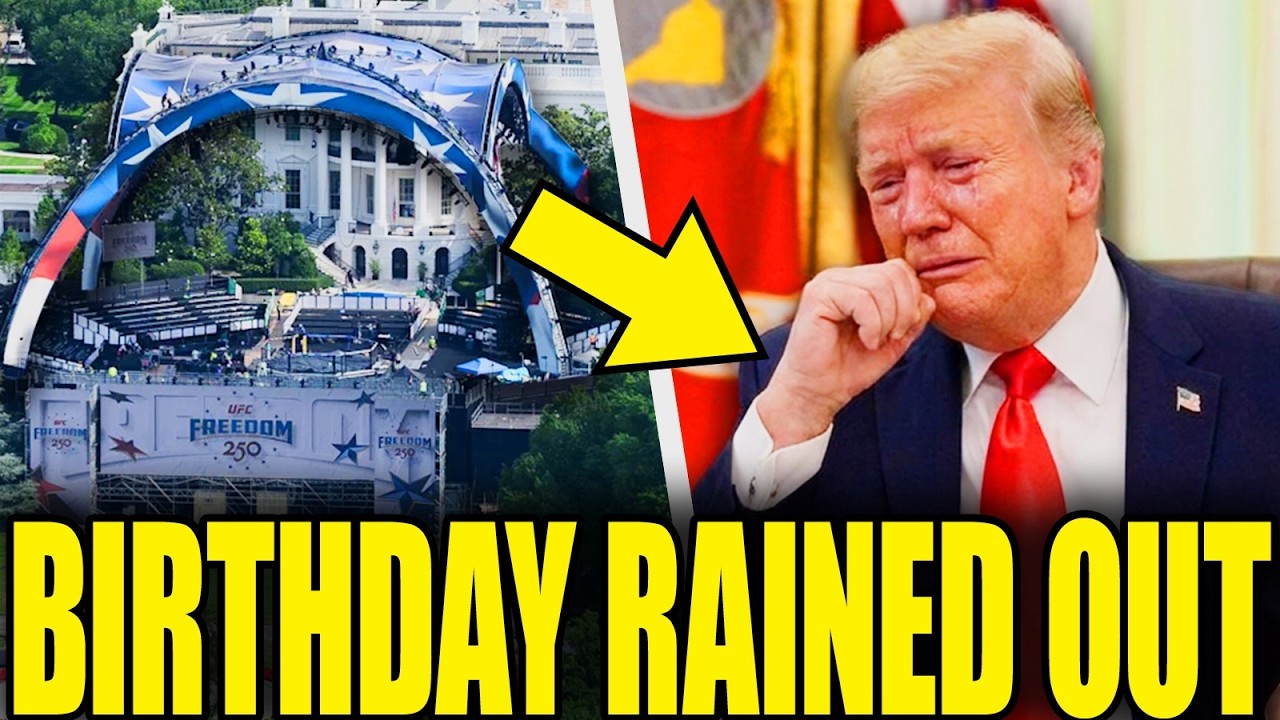 Trump Cries As Birthday Rained Out episode artwork