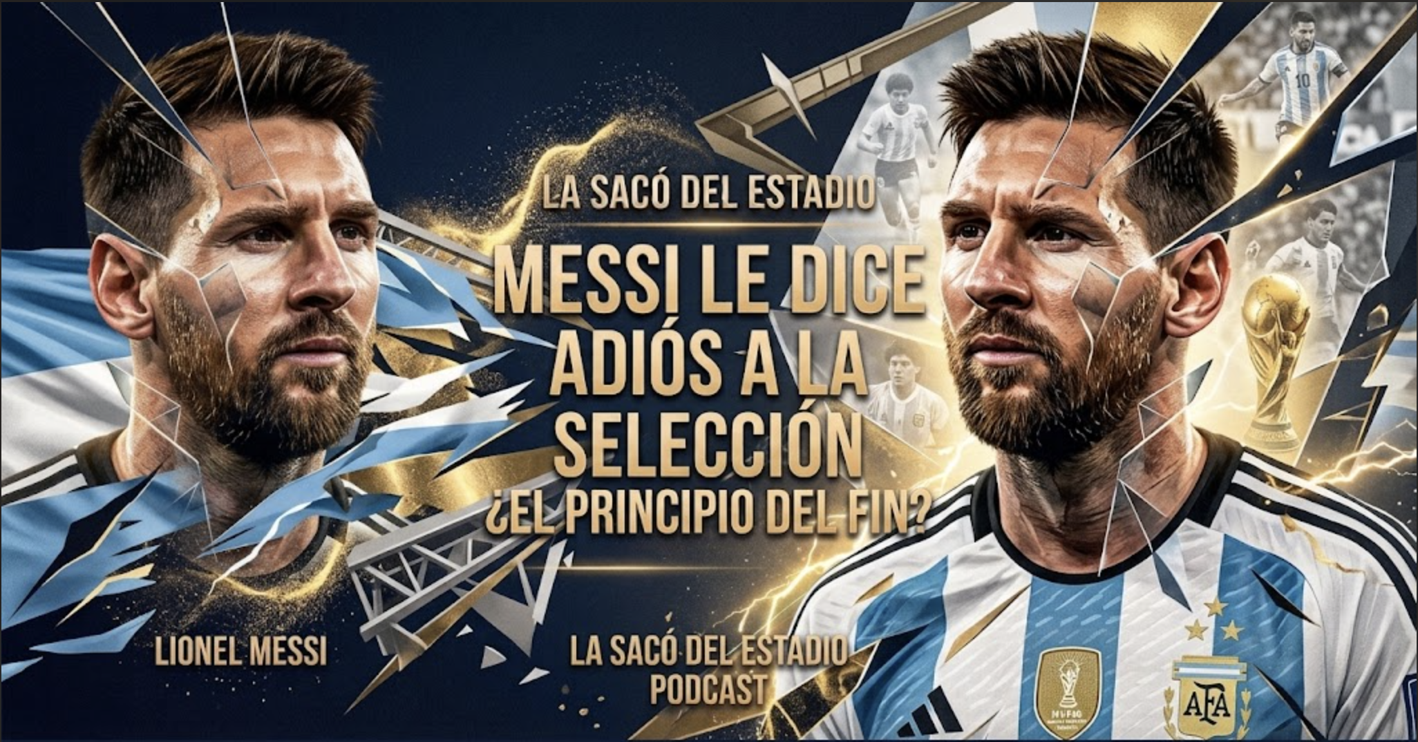 La Sacó del Estadio
