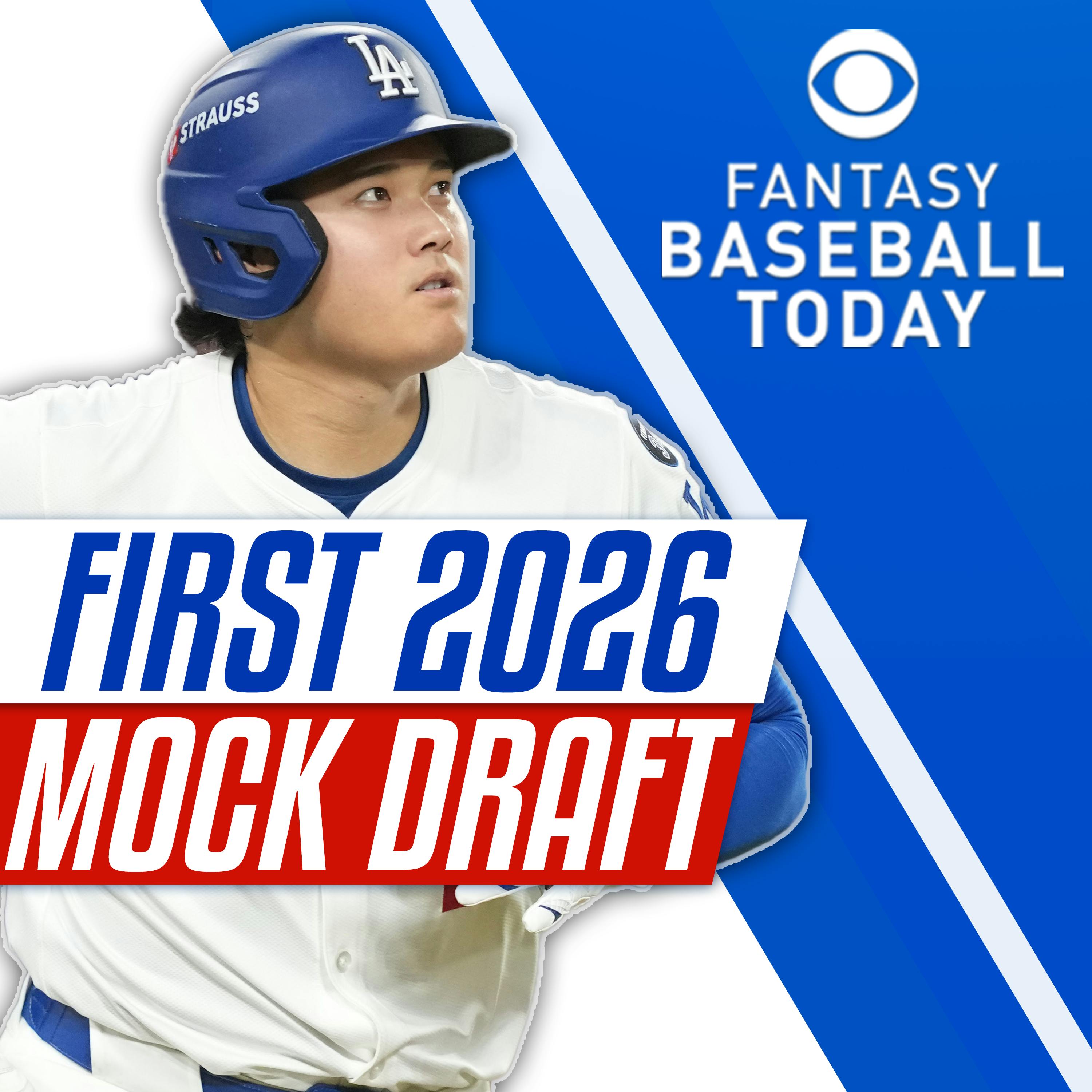 Our First 2026 Mock Draft! Early Rounds & Surprising Picks! (11/13 Fantasy Baseball Podcast)