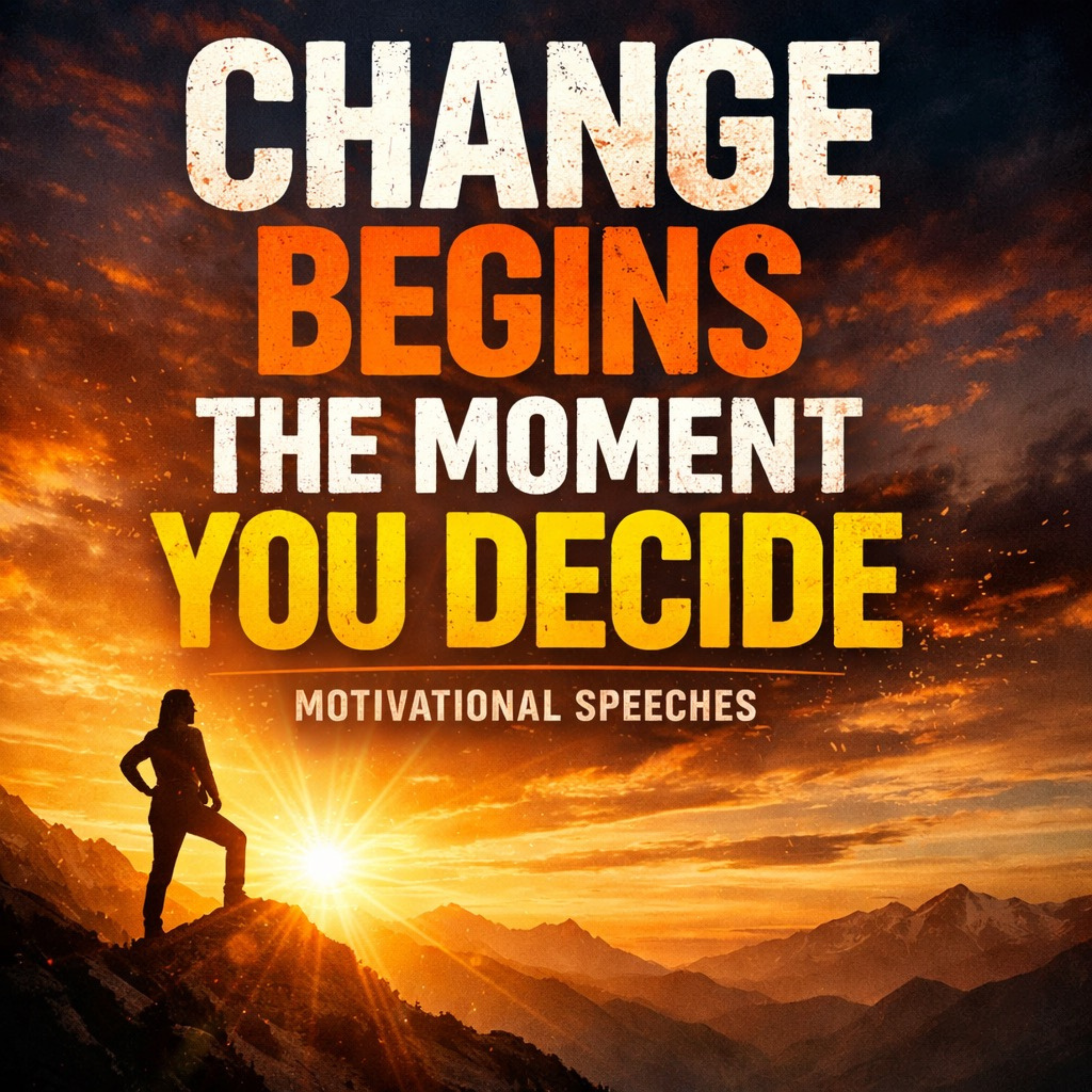 Change Begins the Moment You Decide – A Powerful Motivational Speech