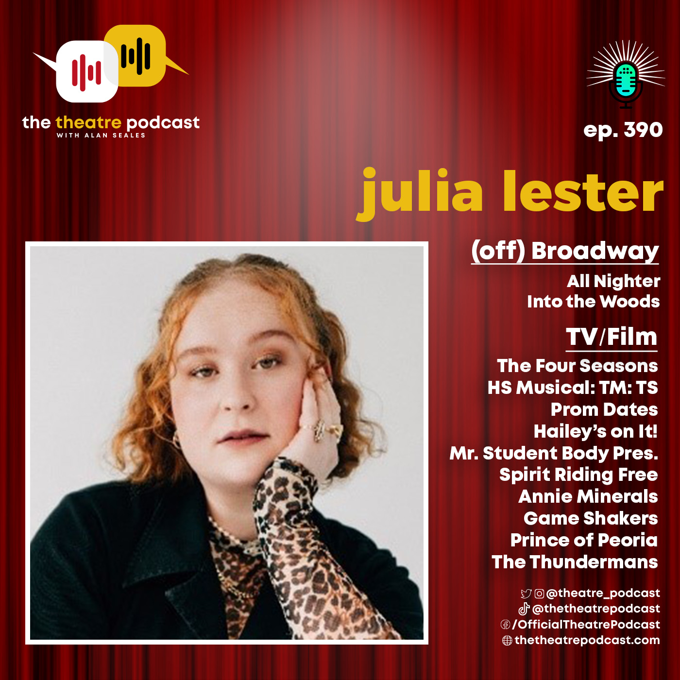 Julia Lester: Acting with Carell, Singing with Sondheim