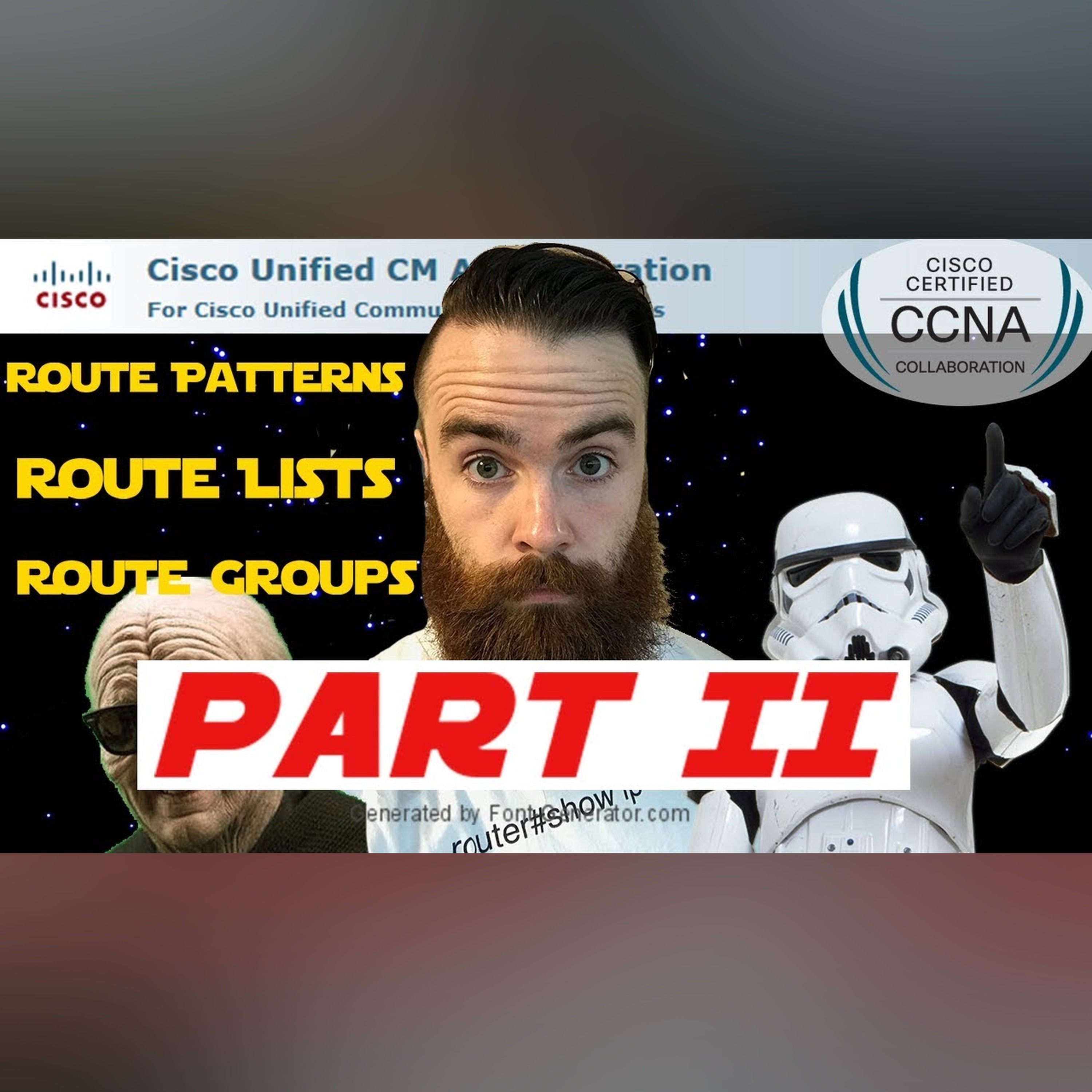 Cisco Call Manager (CUCM) - Route Groups, Route Lists, Route Patterns!! - Part 2 episode artwork