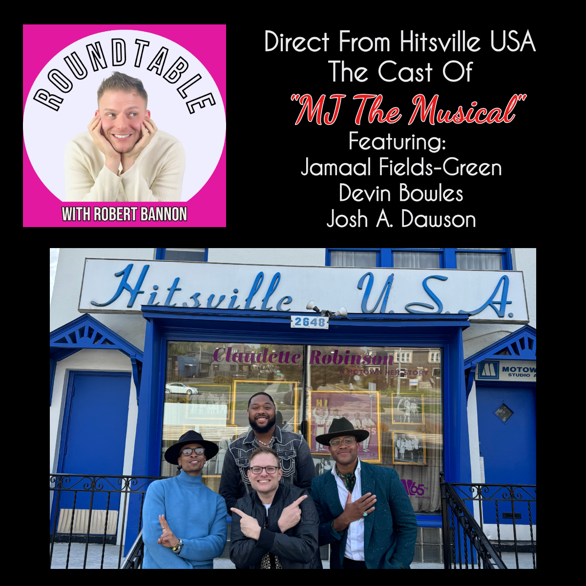 The Touring Cast of "MJ THE MUSICAL" Live From Motown! Do Not Miss This Moment!