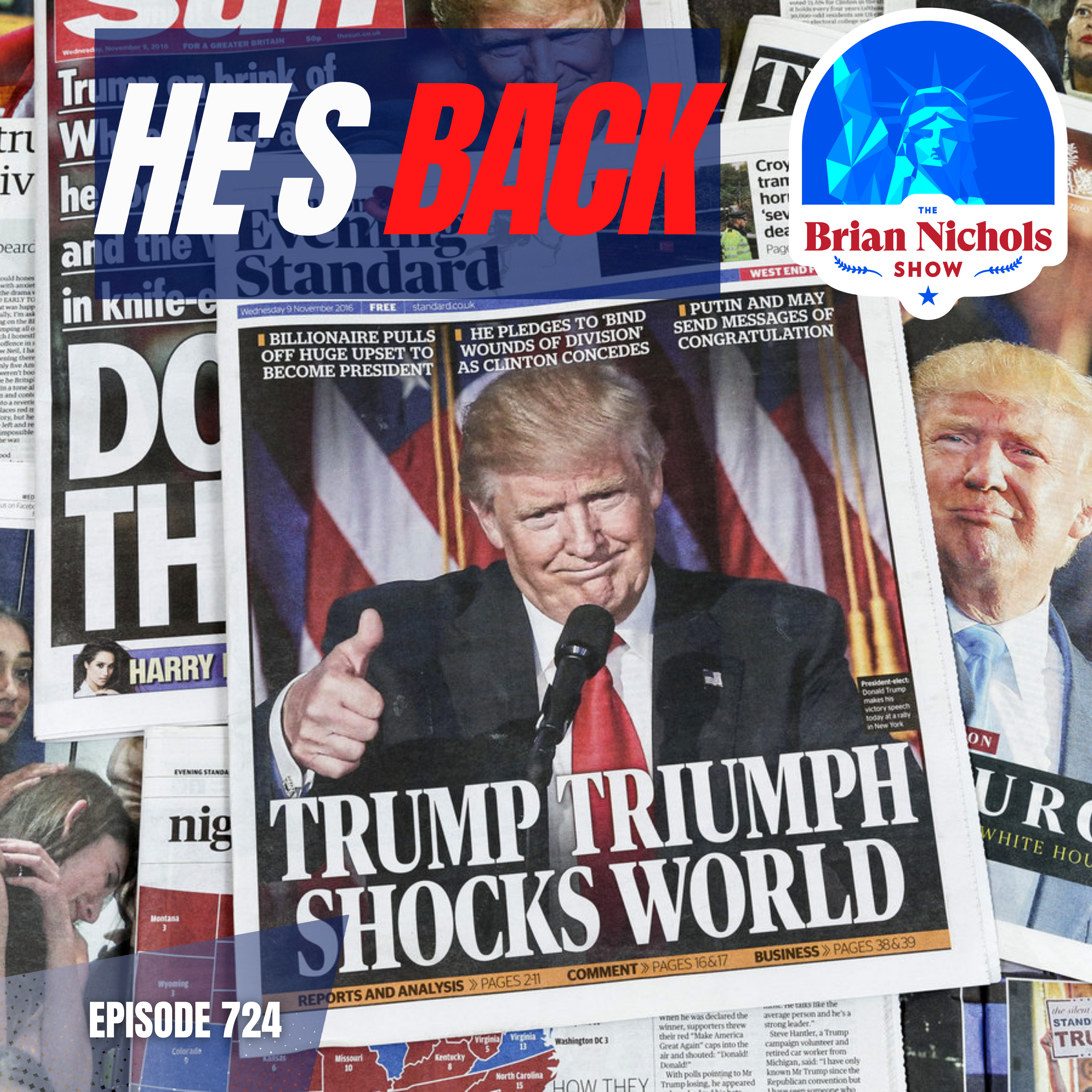 724: Trump's Triumph - The Celebrity Storm that Rocked Politics & Unleashed the Third Party Revolution