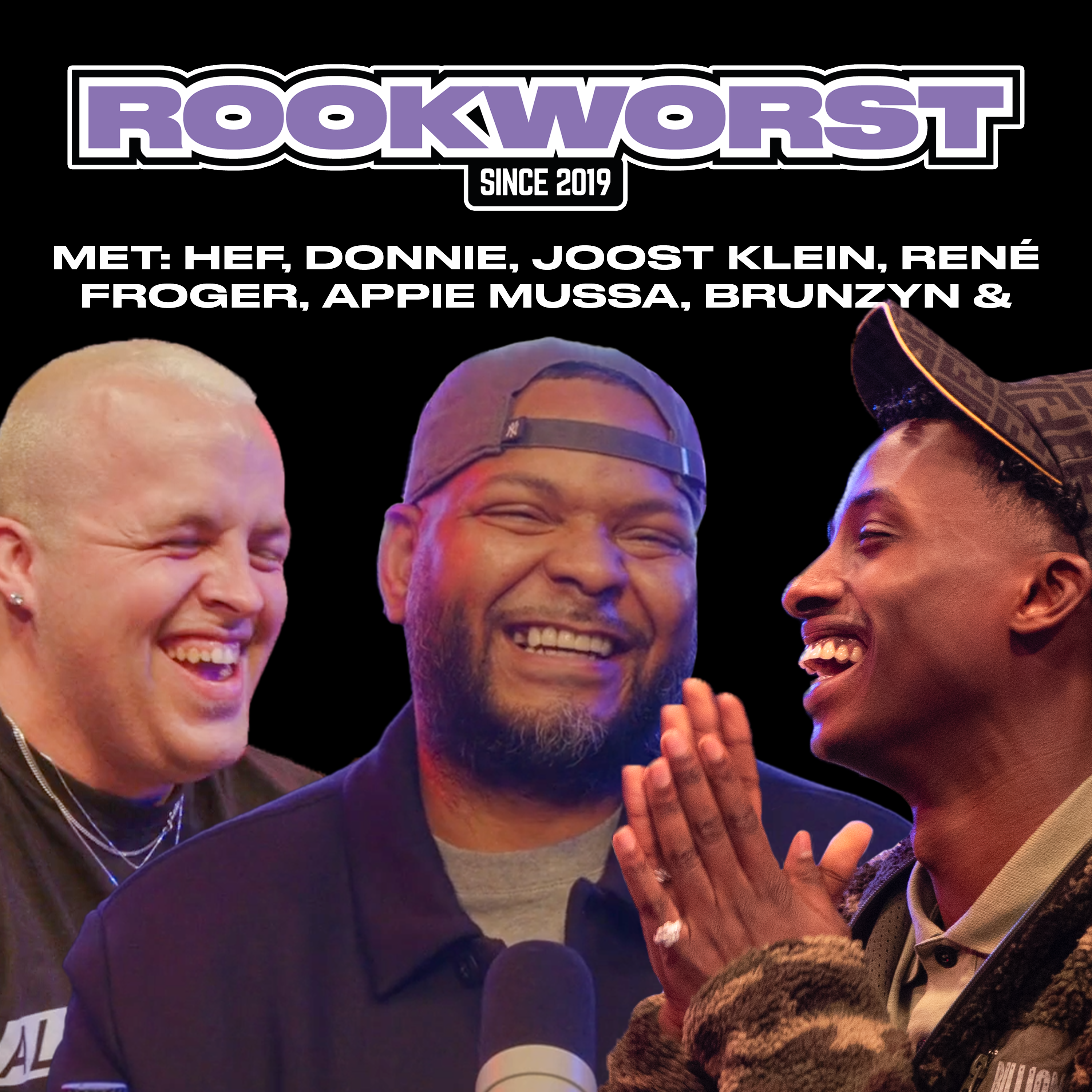 Ep. 35 HEF, DONNIE, JOOST, APPIE MUSSA, RENE FROGER, STUNTKABOUTER & BRUNZYN