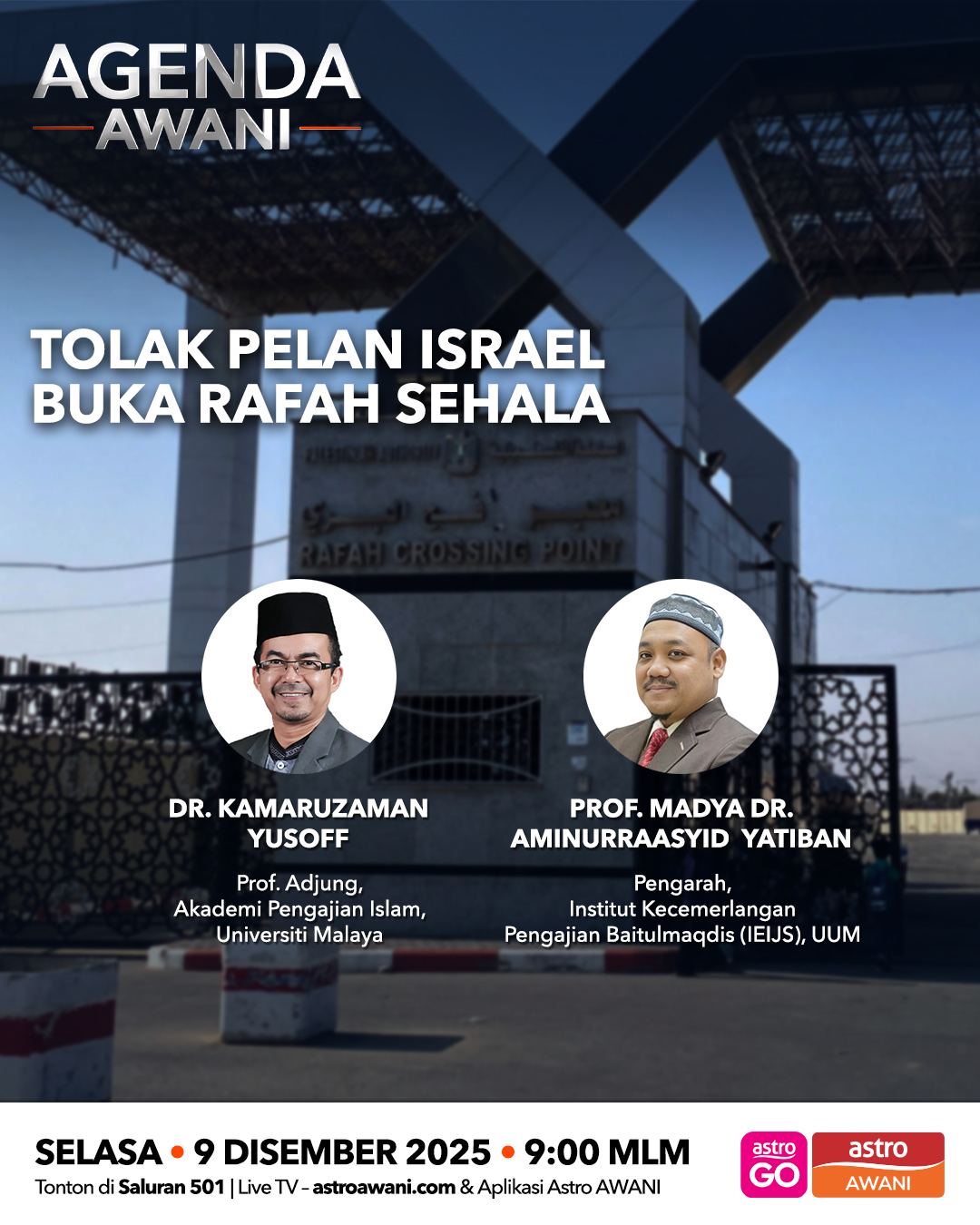 Agenda AWANI: Tolak pelan Israel buka Rafah sehala