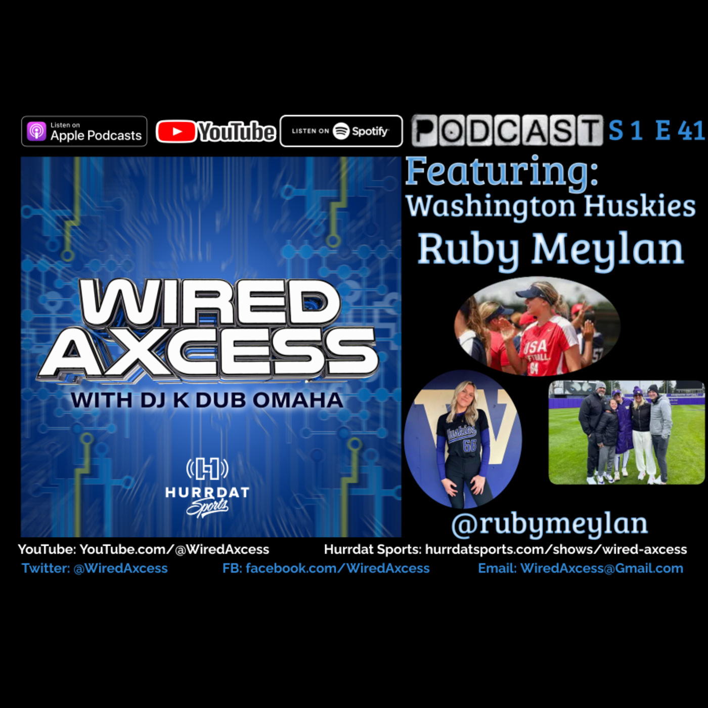 S 1 E 41 - Washington Huskies & Team USA Ruby Meylan - From Local Inspiration to Seeing Your Name Worldwide episode artwork