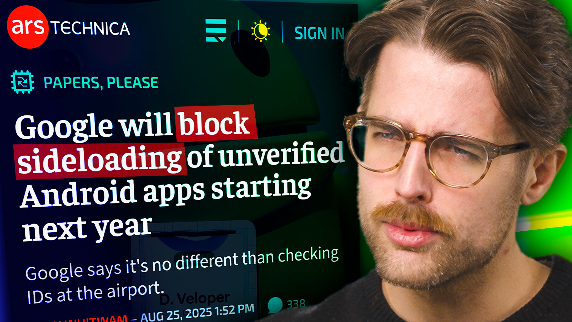 Android sideloading restrictions, Framework Laptop GPU module, Anthropic/Amazon lawsuits + more!