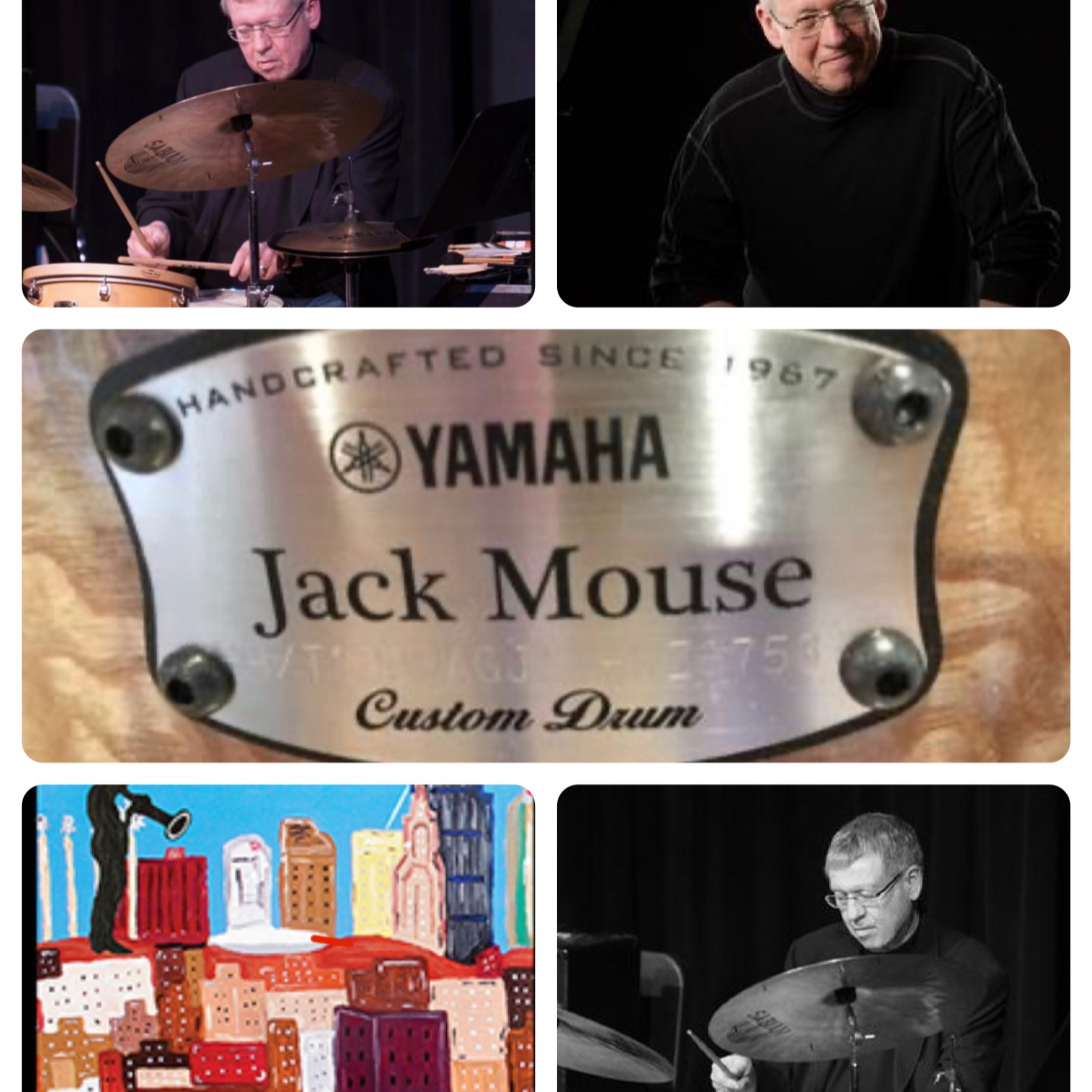 Veteran Emporia, KS-based Jazz Drummer Jack Mouse episode artwork