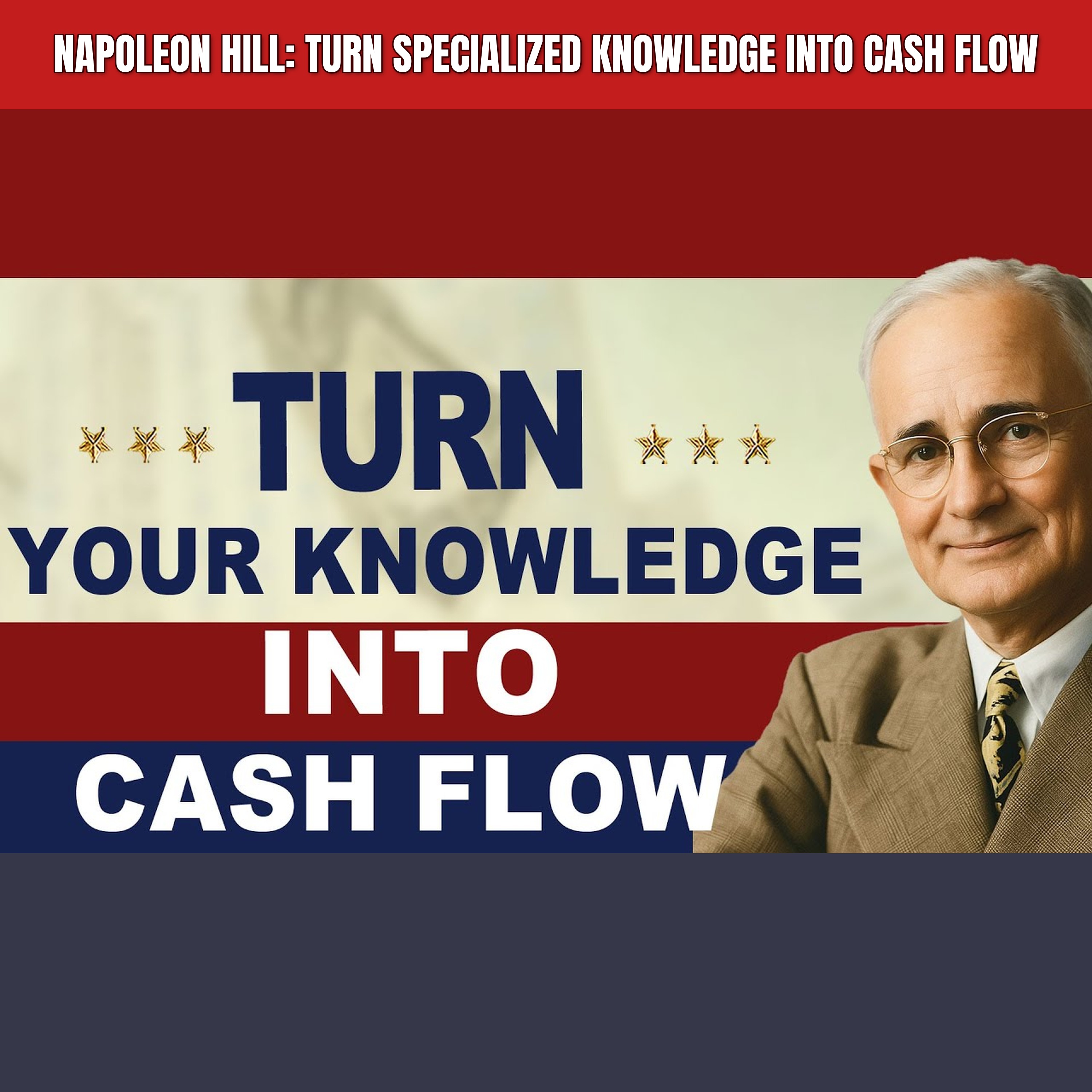 Napoleon Hill: Turn Specialized Knowledge into Cash Flow