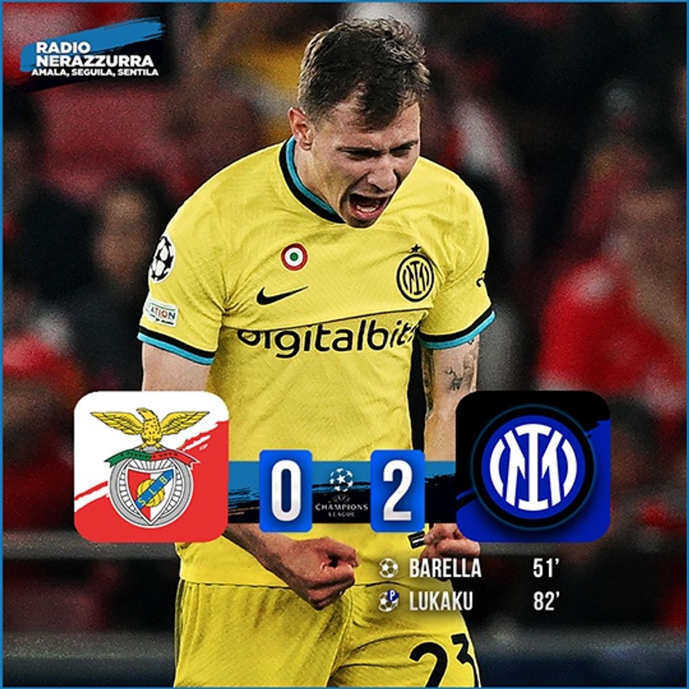 Post Partita - Benfica - Inter 0-2 - 11/04/2023 episode artwork