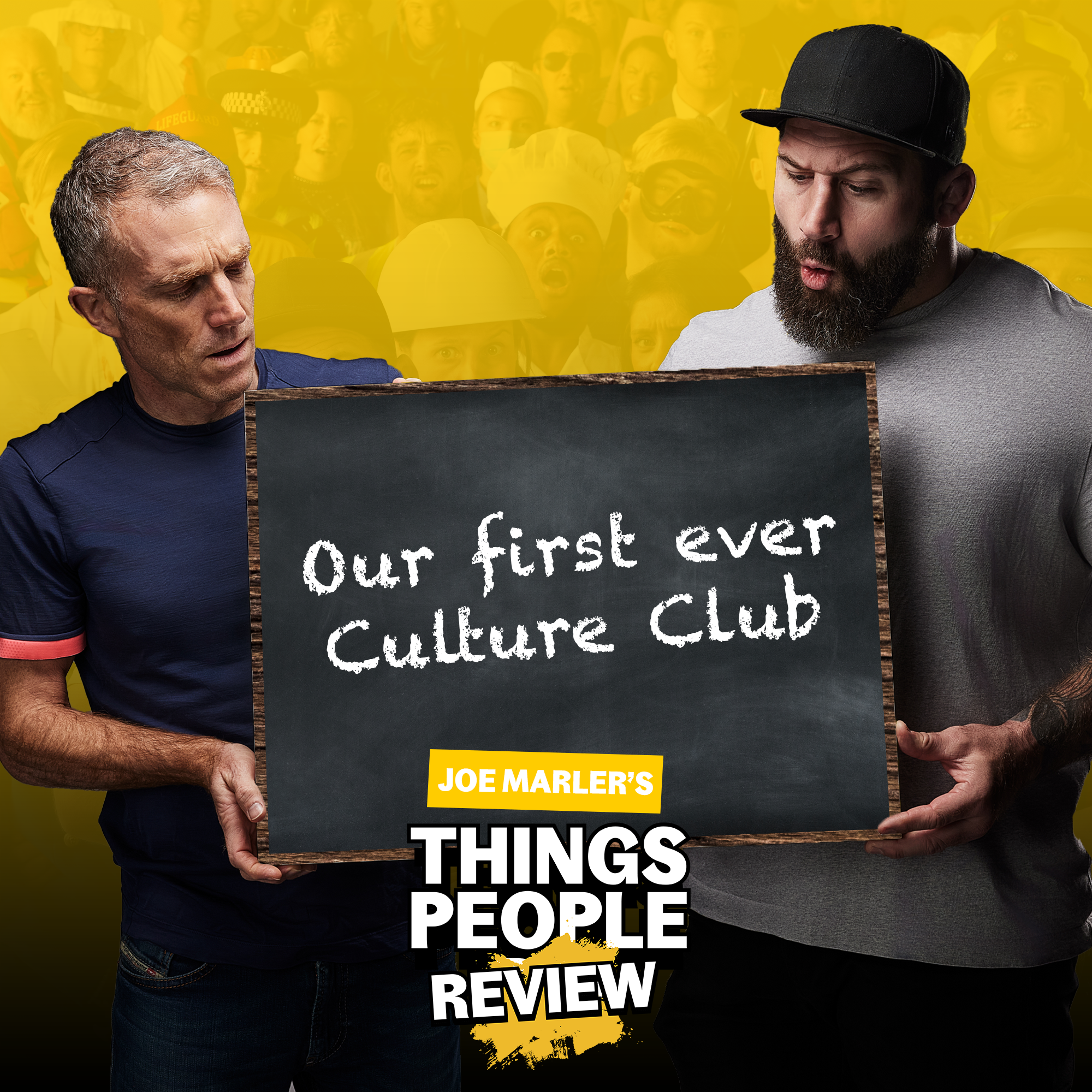 Things People Review: Our first ever 'culture' club episode artwork